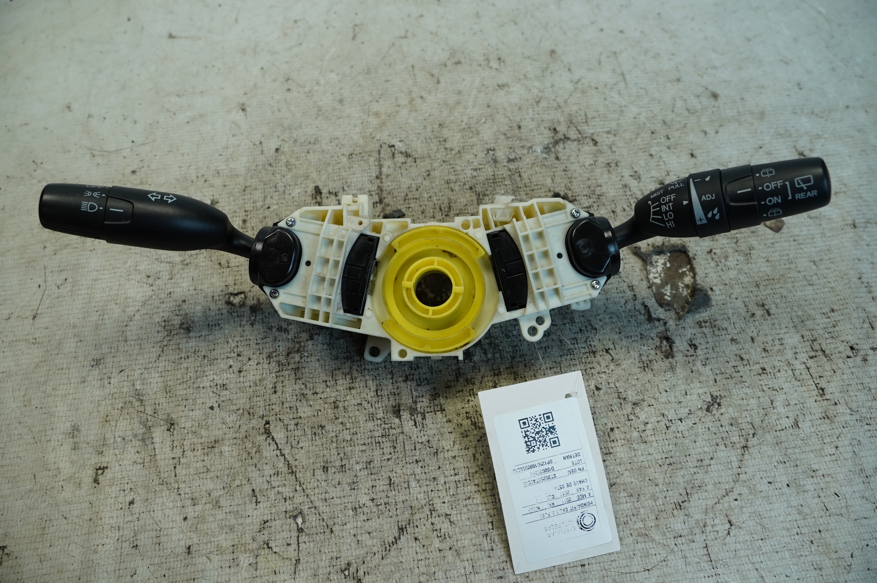ALAVANCA COMANDO CHAVE SETA HONDA FIT EXL 1.5 FLEX 2011 - 35255TA0C42 - 
