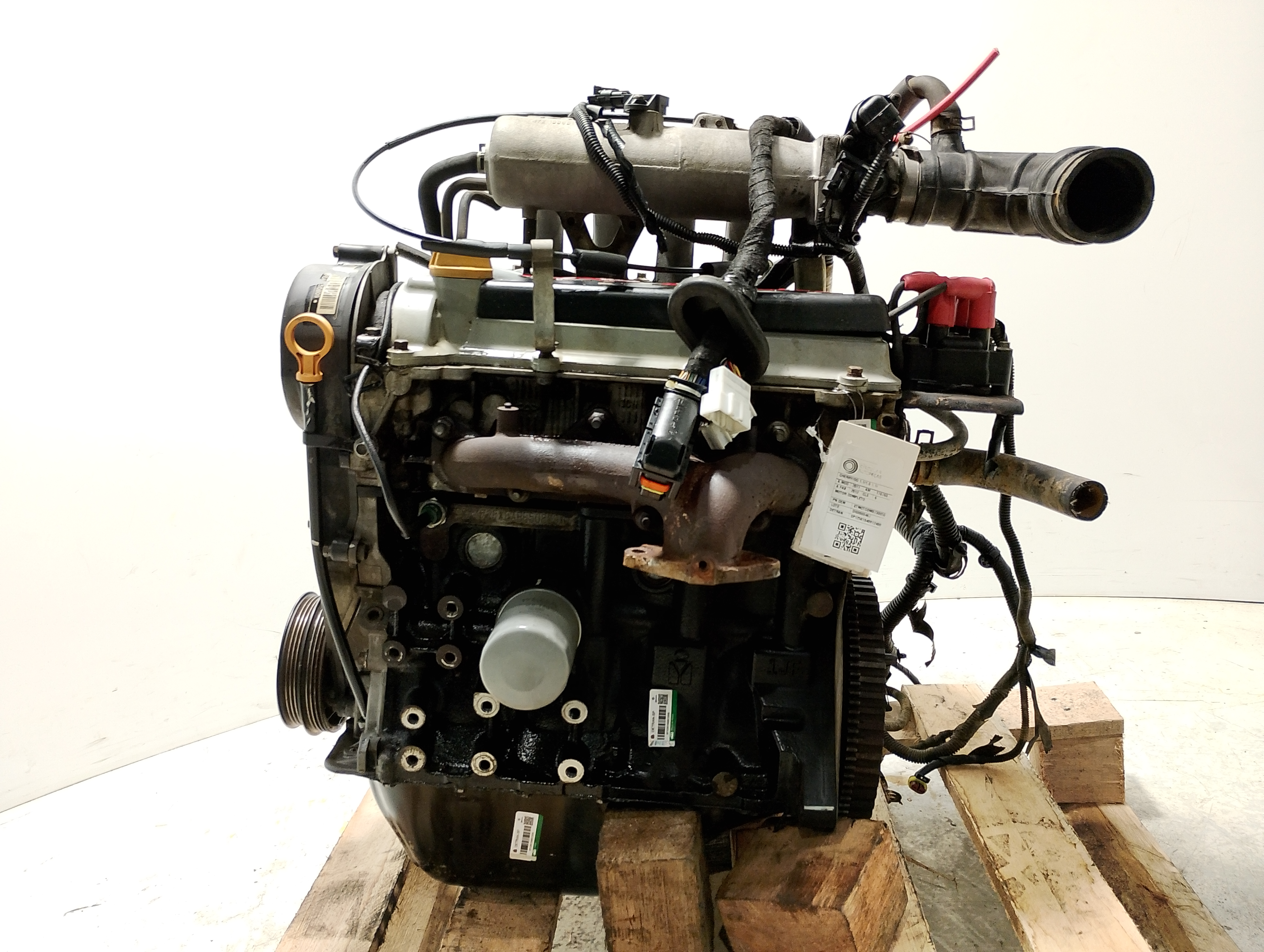 MOTOR COMPLETO CHERY QQ 1.1/1.0 12V 69CV 2011/2012 - MOTCOM0730050 - 