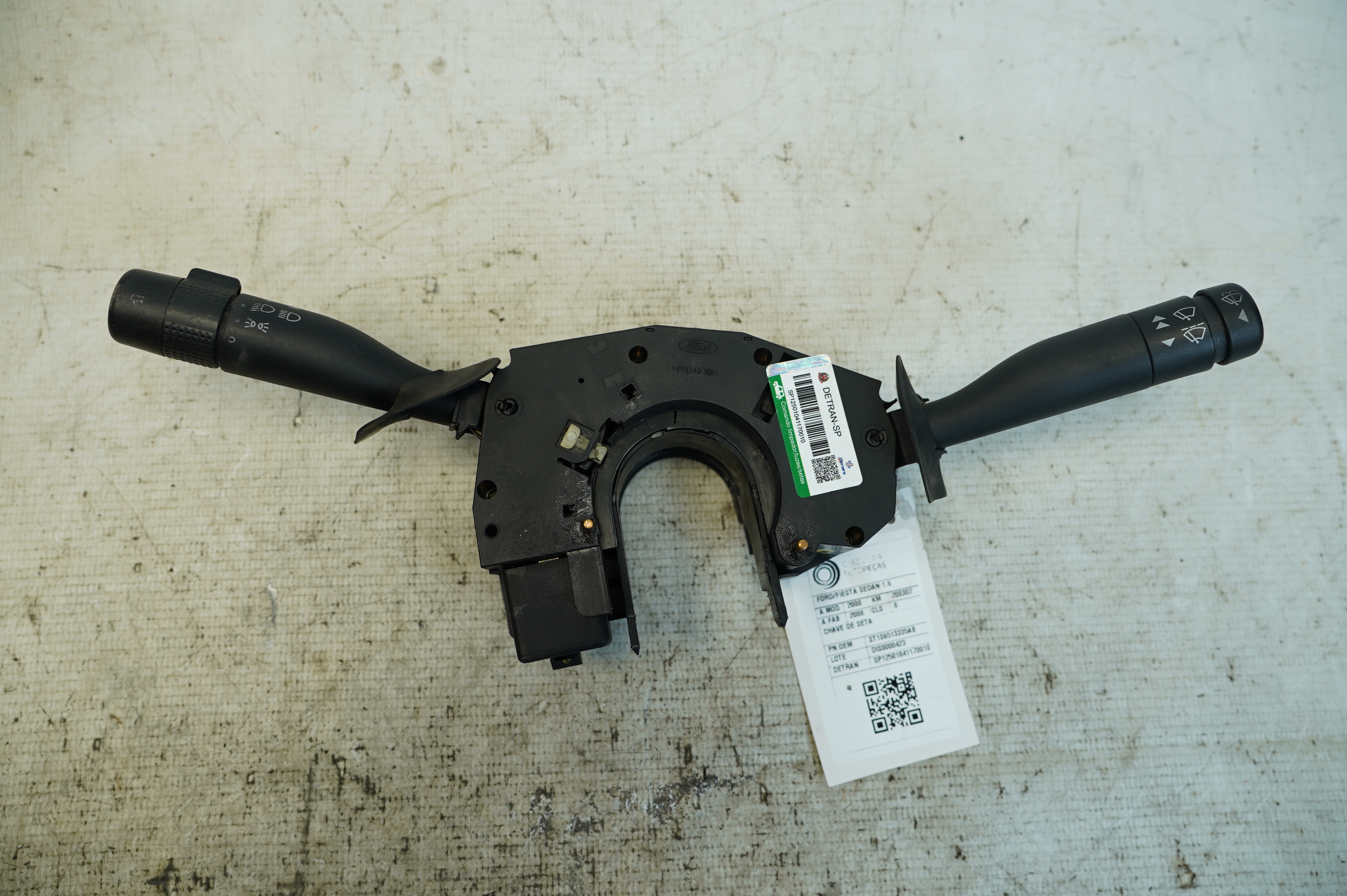 CHAVE SETA FORD ORIGINAL - 1S6513335AB - 