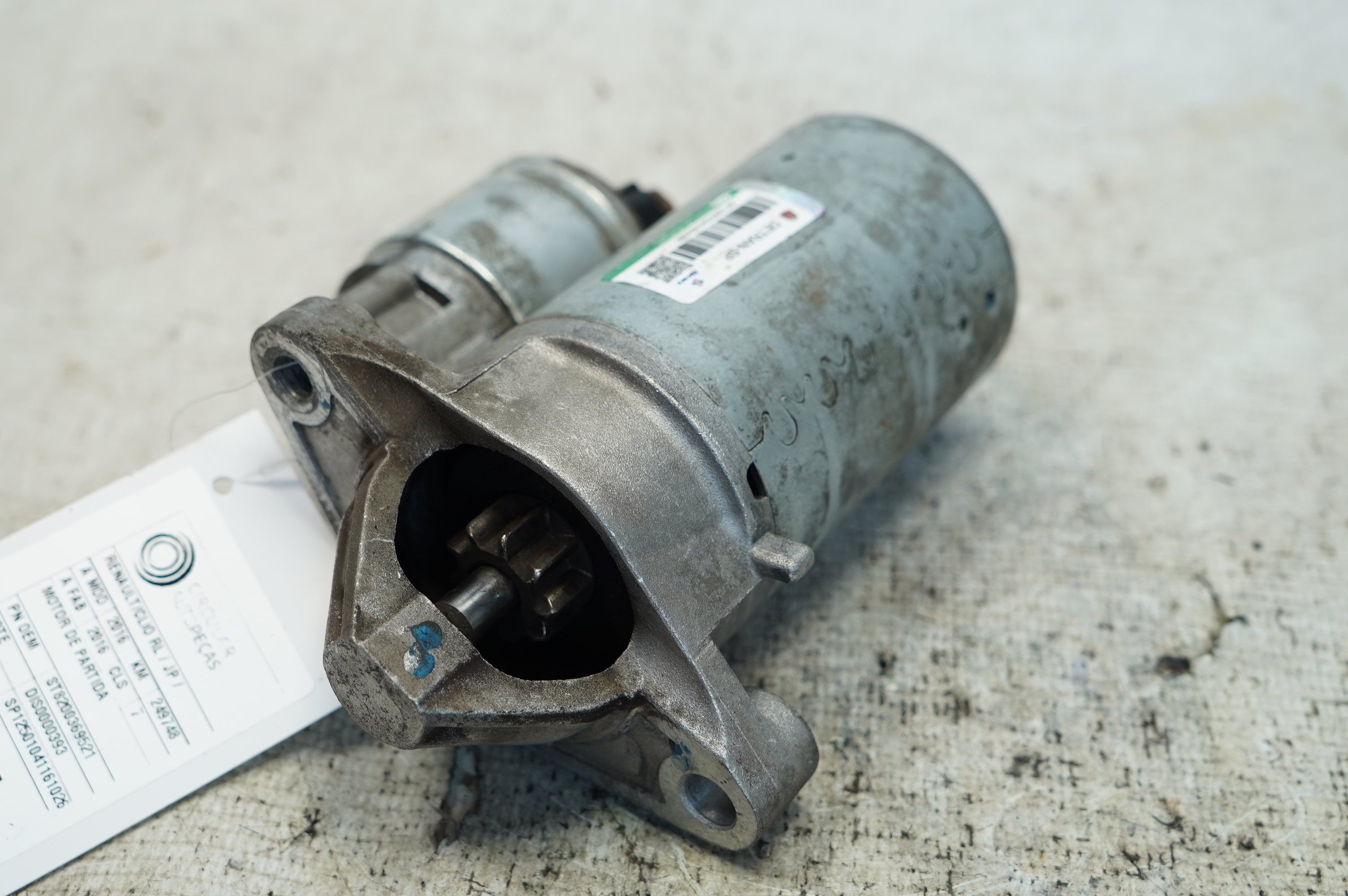 Motor Arranque Ts8e6 / D7e39 - 8200369521 - Kangoo, Sandero, Clio