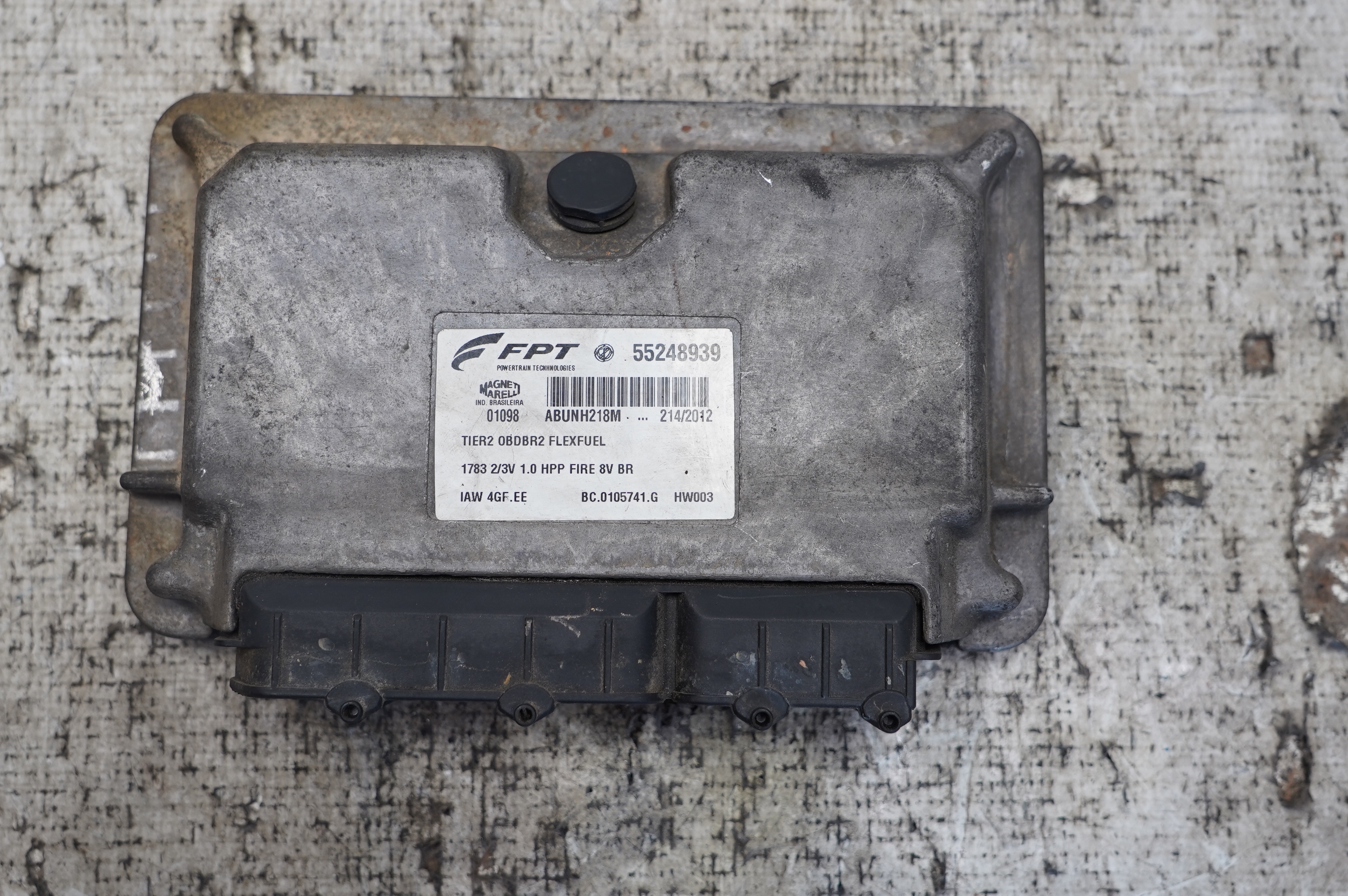 MÓDULO INJEÇÃO FIAT PALIO 1.0 ECONOMY FIRE FLEX 2013 - 55258964 - 