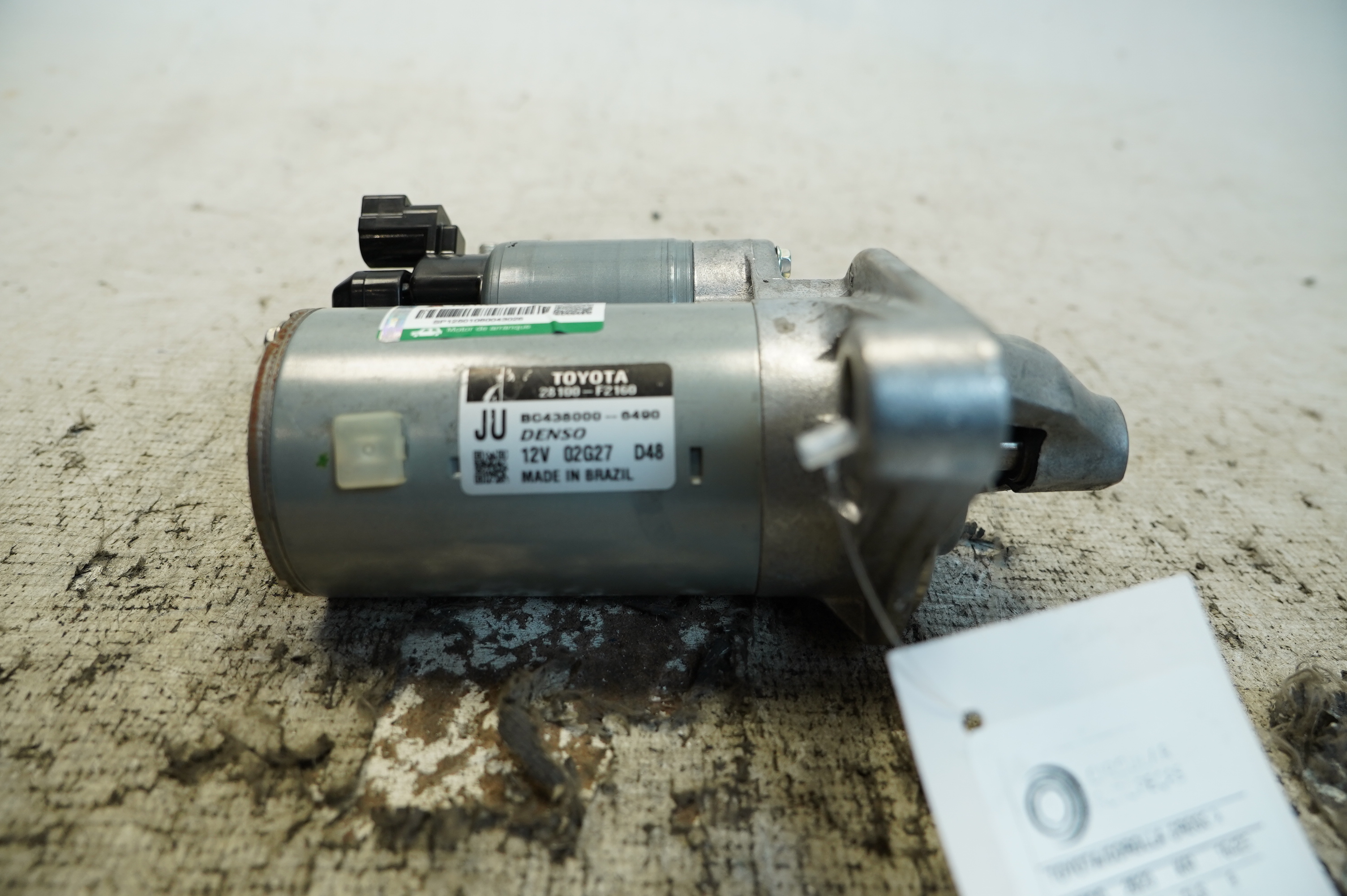 MOTOR PARTIDA TOYOTA COROLLA GLI 1.8 FLEX 16V AUTO 2017 - 281000T310 - 