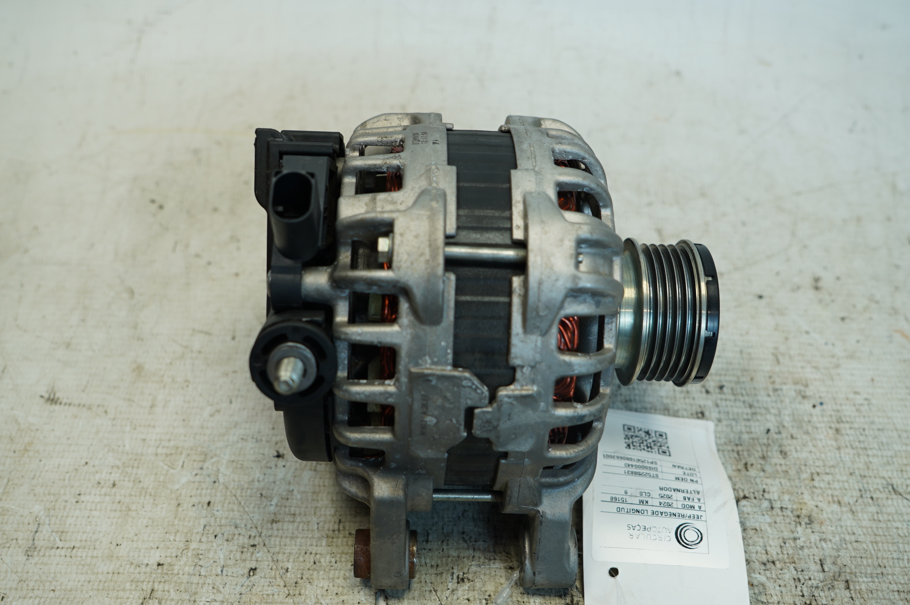 ALTERNADOR JEEP RENEGADE LONG. T270 1.3 2025 - 52208831 - 