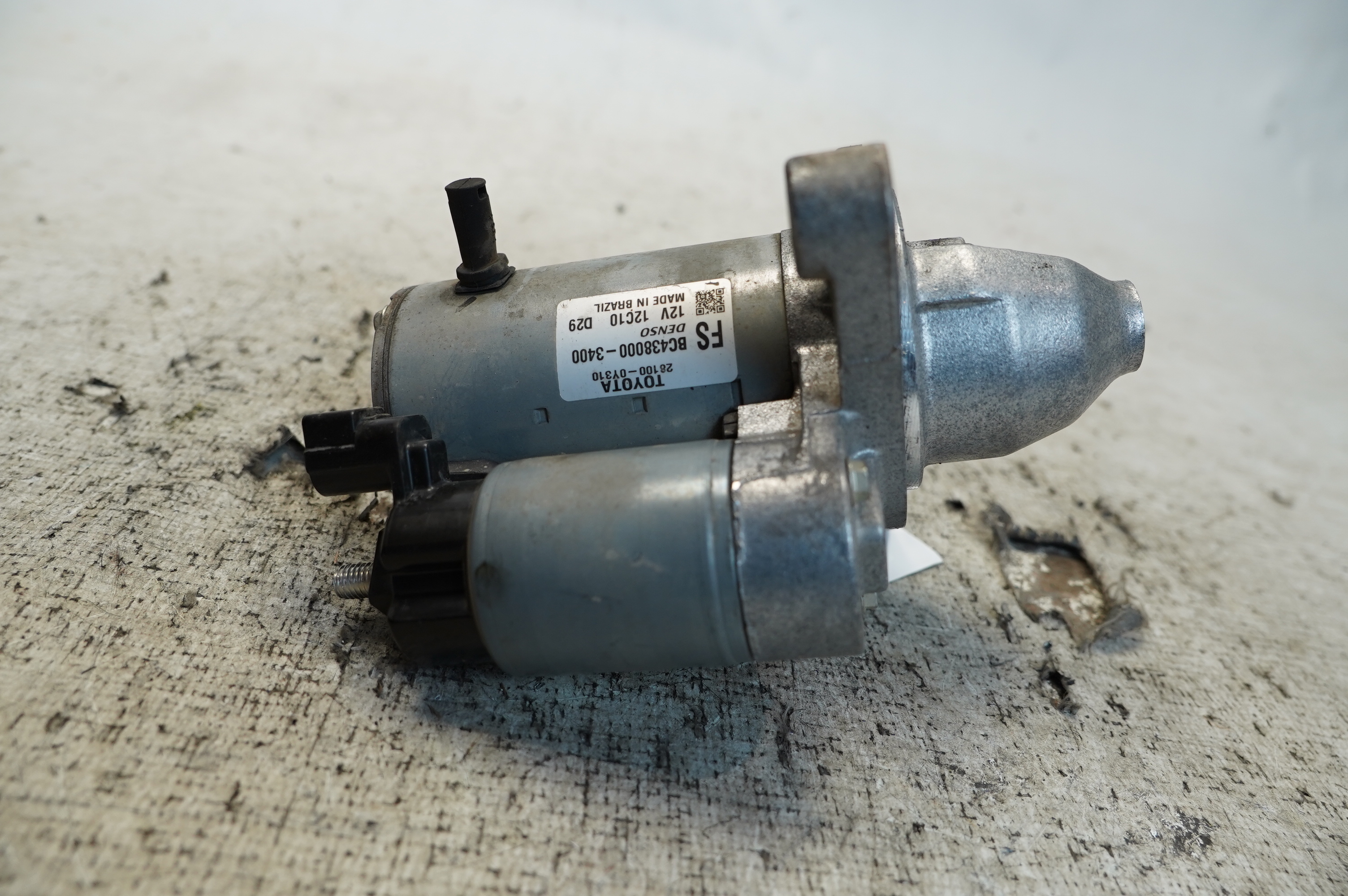 MOTOR PARTIDA TOYOTA YARIS XL LIVE SEDAN 1.5 FLEX 16V 2020 - 281000Y320 - 