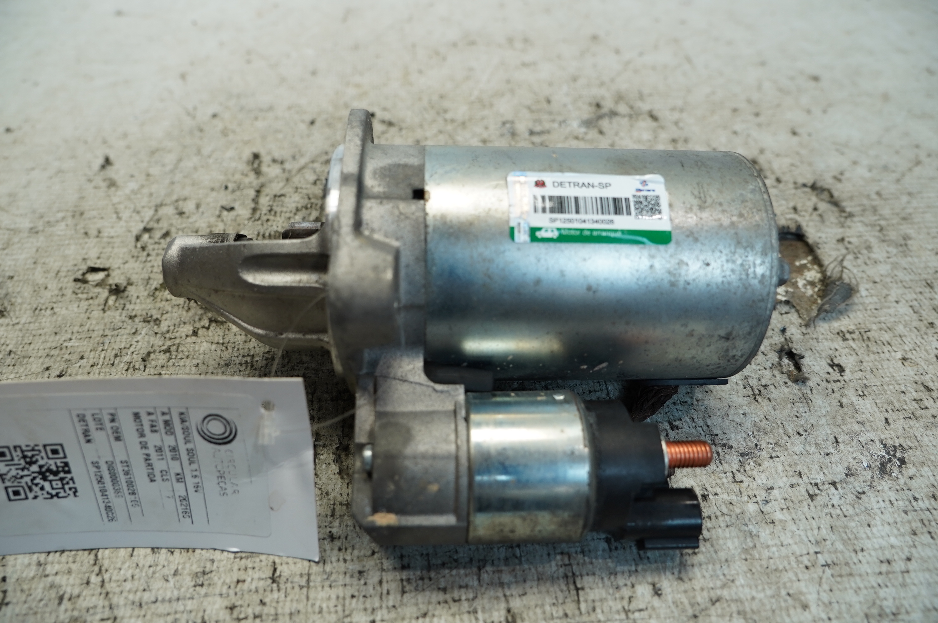 MOTOR PARTIDA KIA SOUL 1.6/ 1.6 16V FLEX 2011 - 361002B100 - 