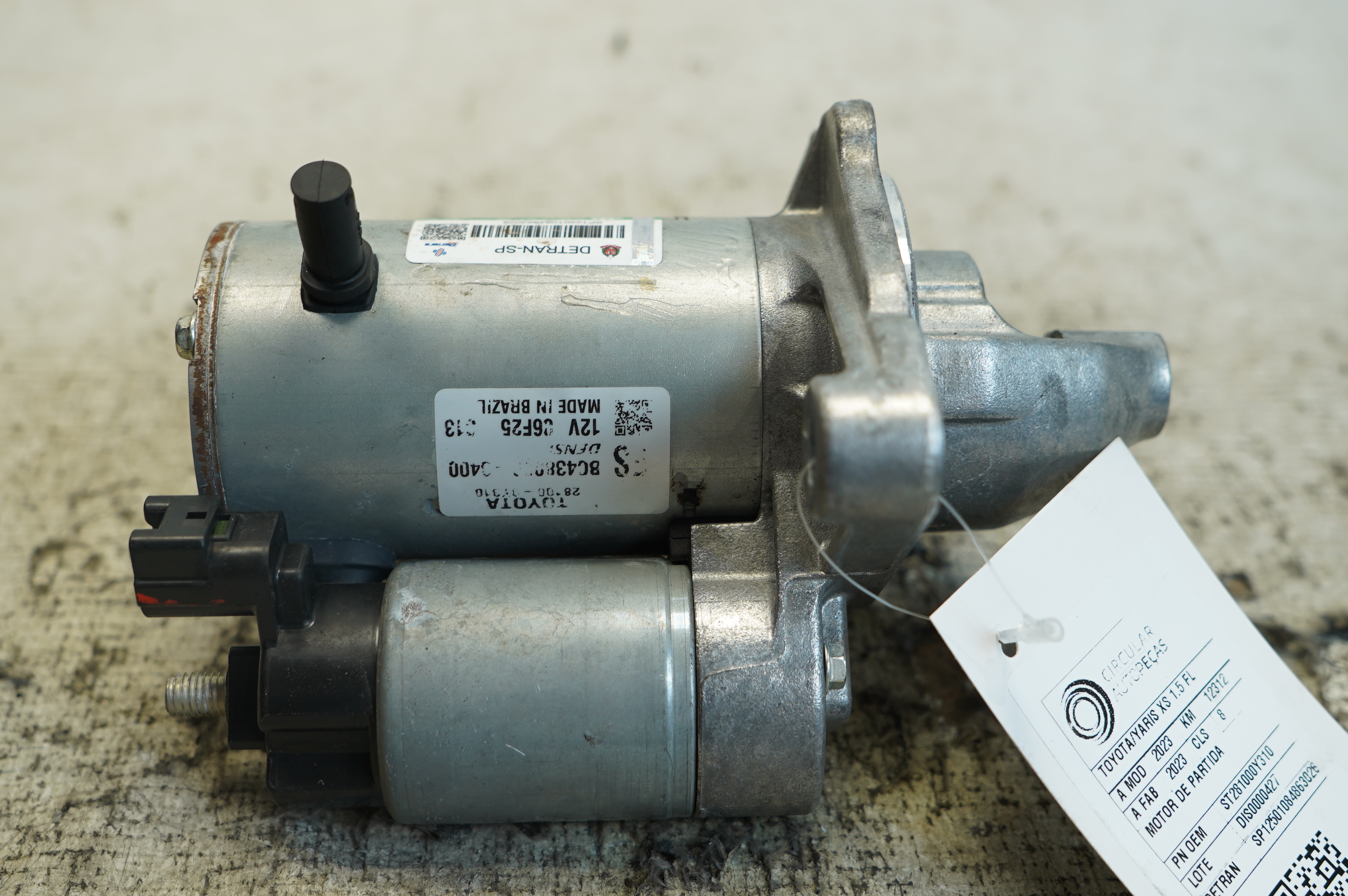Motor Partida Toyota Yaris XL 1.3 Live 2020/2021 - 281000Y310 - 