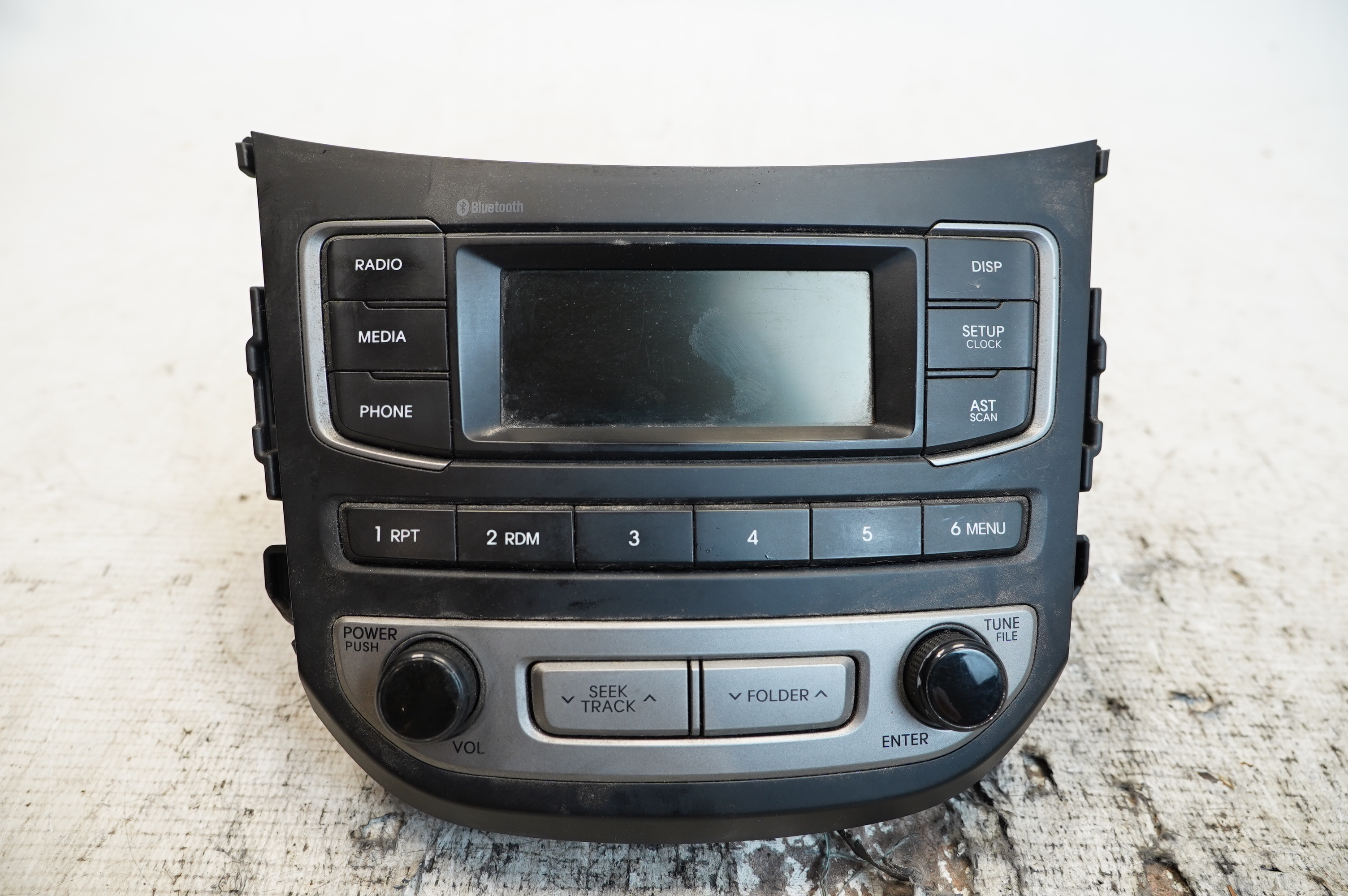 RADIO MULTIMÍDIA HYUNDAI HB20S COMFORT PLUS 1.0 2017 - 961501S500RA5 - 