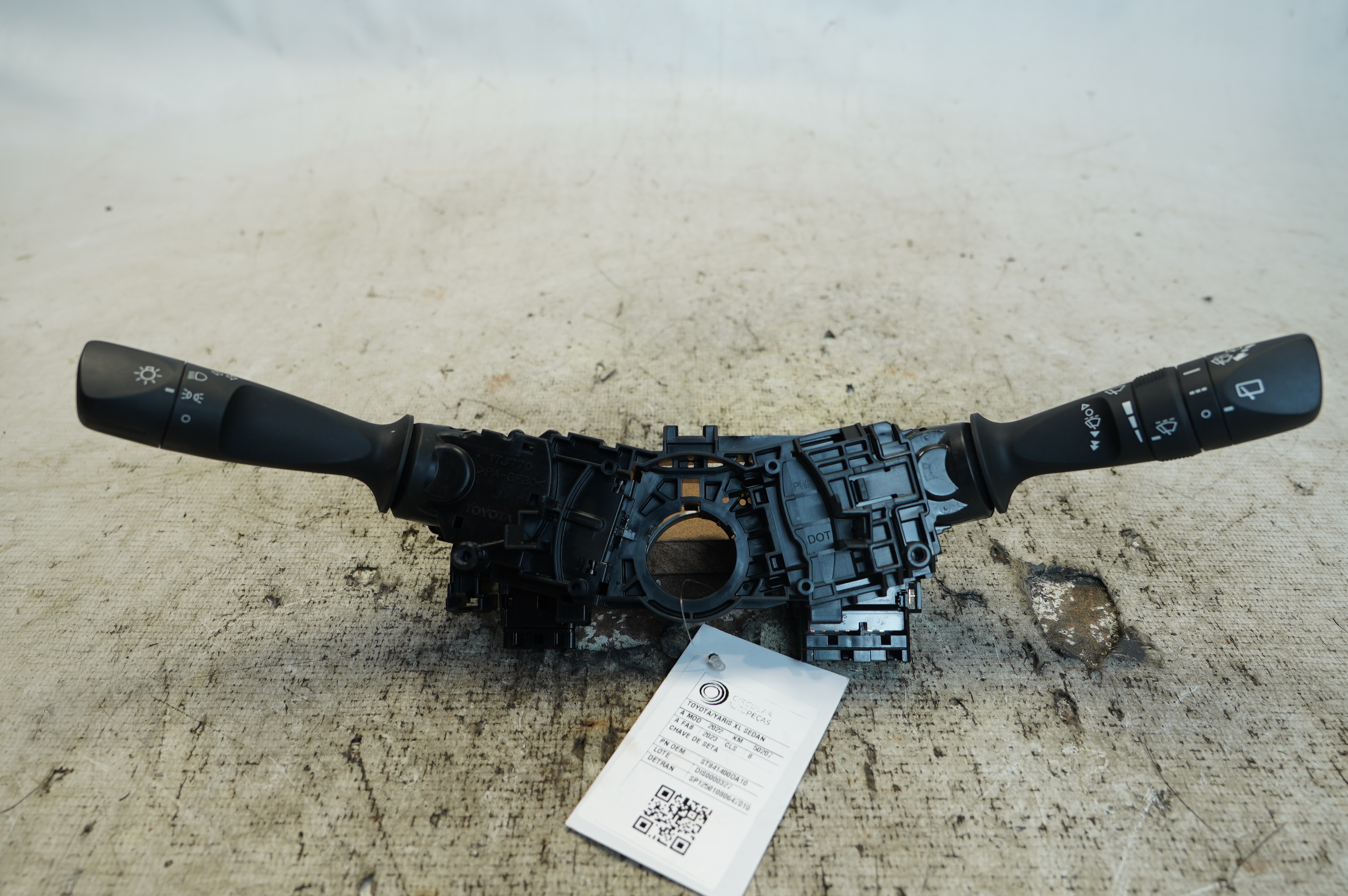 ALAVANCA COMANDO CHAVE SETA TOYOTA YARIS XL LIVE 1.3 2020/21 - 841400DA10 - 