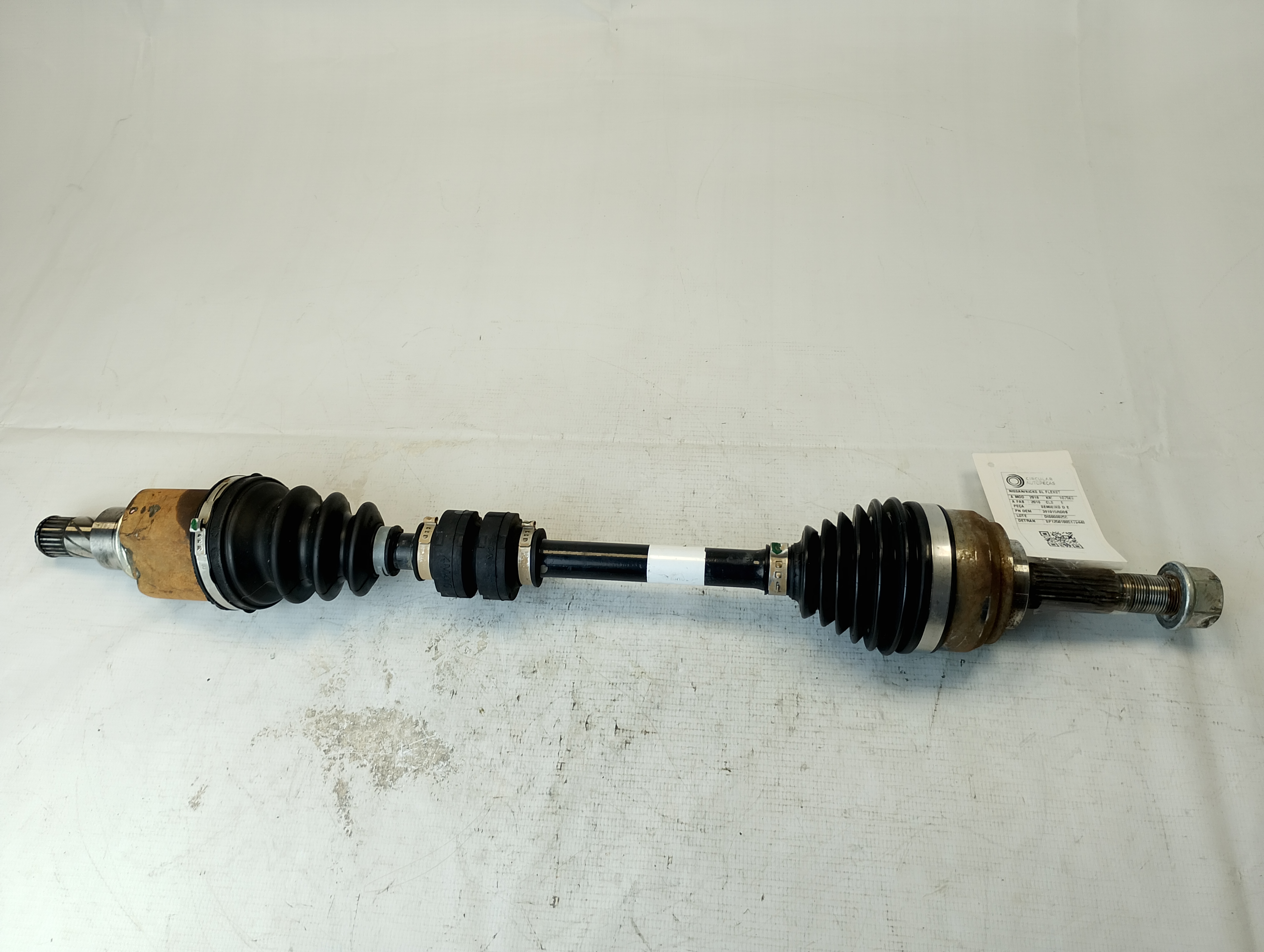 SEMI-EIXO DIANTEIRO ESQUERDO NISSAN KICKS S DIRECT 1.6 2020 - 391015RD0B - 