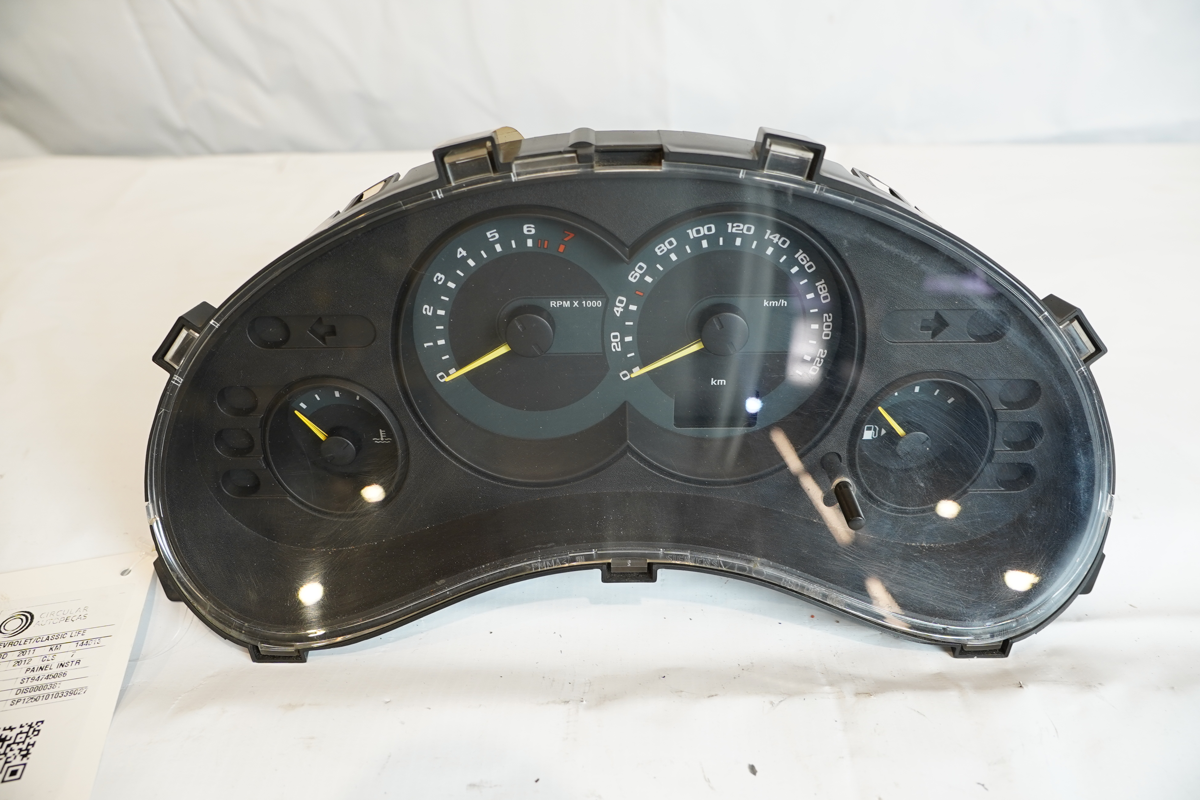 PAINEL INSTRUMENTOS CHEVROLET CRUZE LT 1.4 16V 2017/18 - 94745086 - 