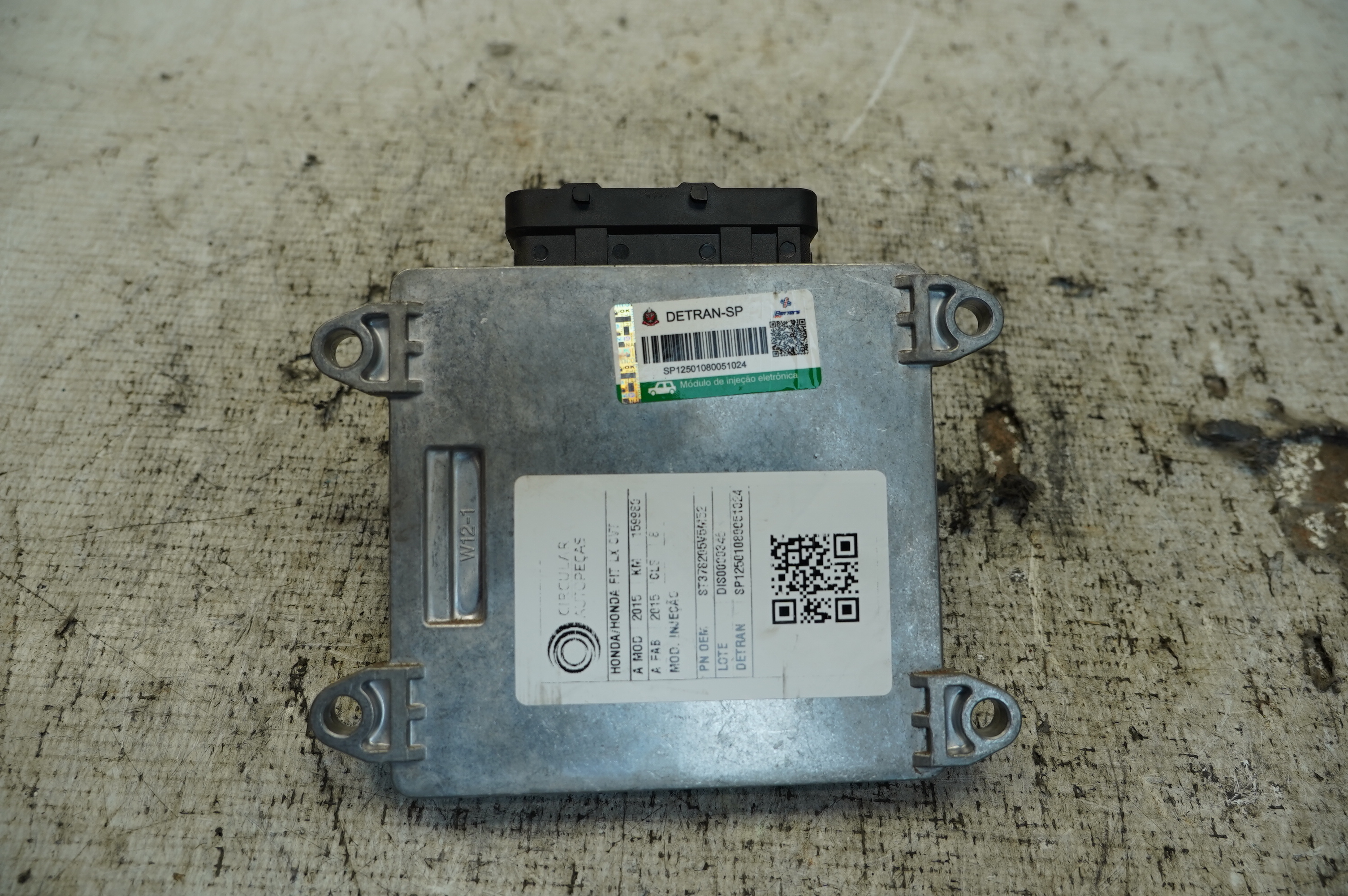 MÓDULO INJEÇÃO HONDA FIT EX/S 1.5 FLEX 16V 2012/2013 - 378205V5M52 - 