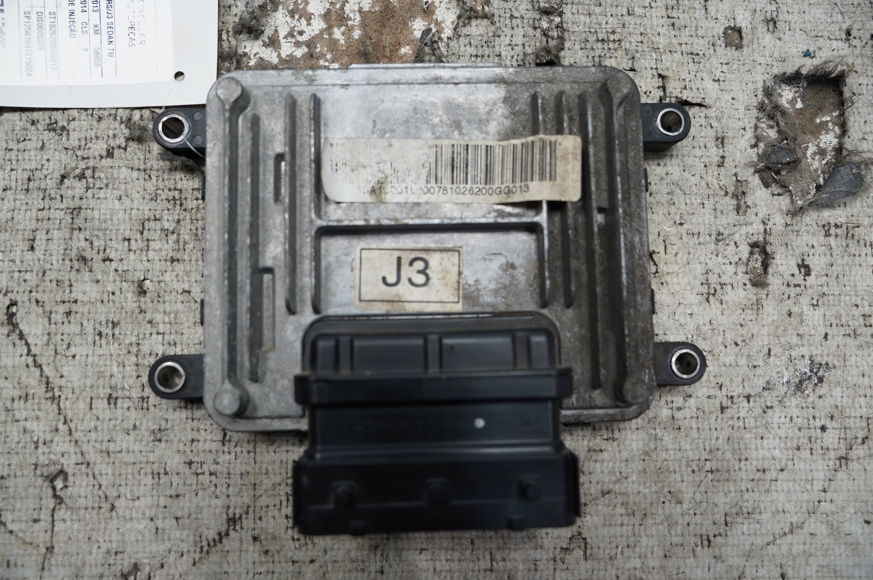 MÓDULO INJEÇÃO JAC MOTORS J3 TURIN SEDAN 1.4 2013/2014 - 1026200GG013 - 