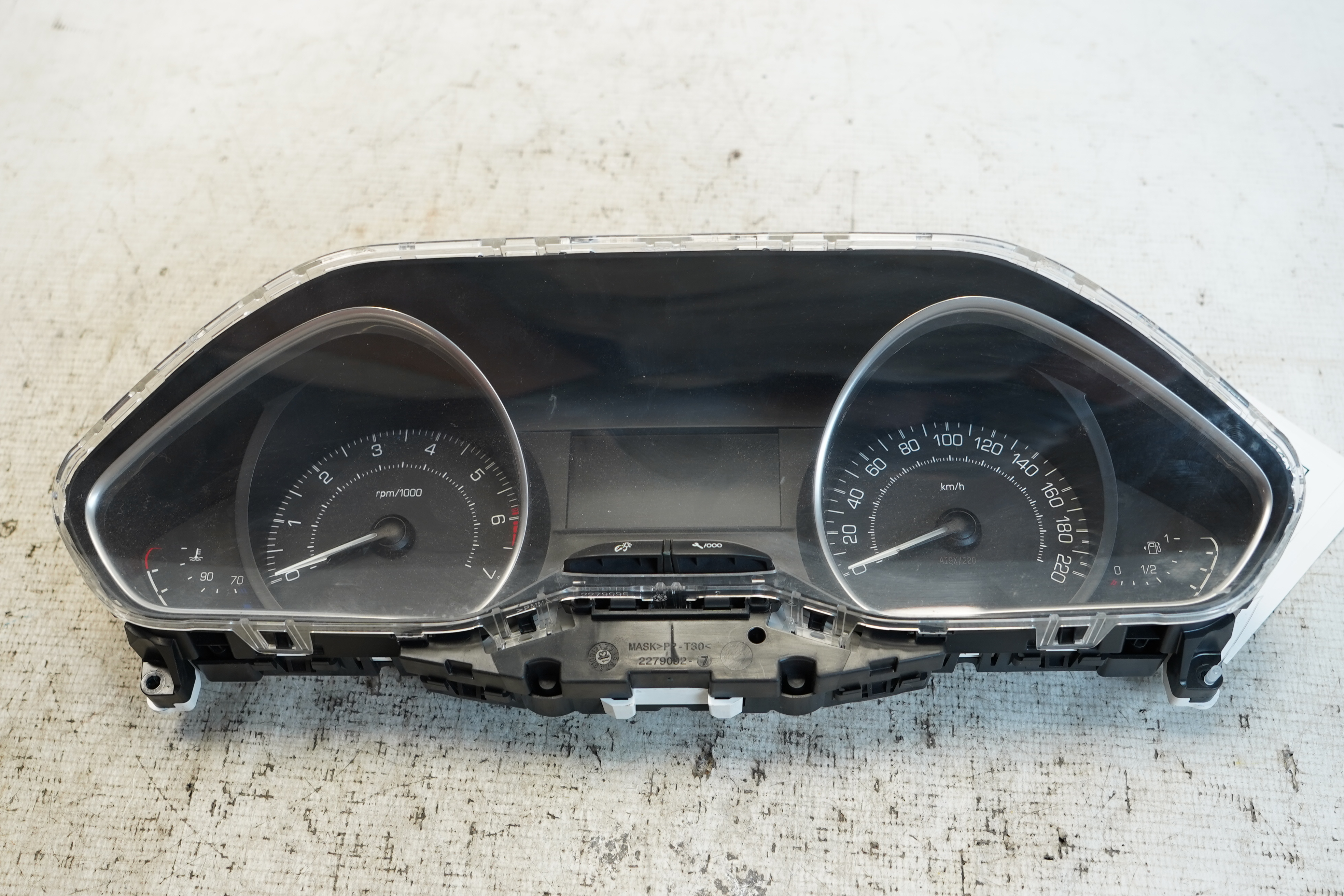 PAINEL INSTRUMENTOS PEUGEOT 208 GRIFFE 1.6 FLEX 2013/2014 - 98010712ZD - 
