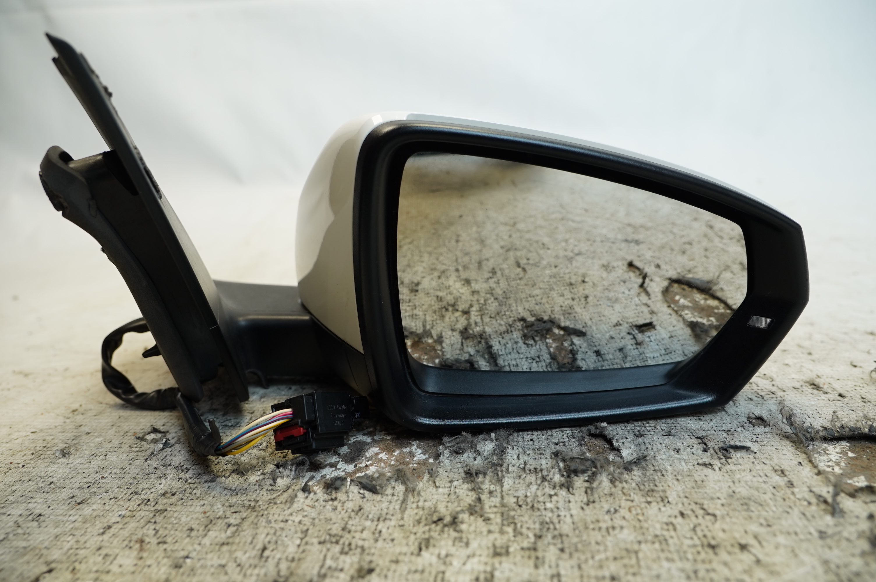 Espelho Retrovisor Preto Direito (Passageiro) Manual - 6EA857508D9B9 - Polo, Virtus, OUTROS