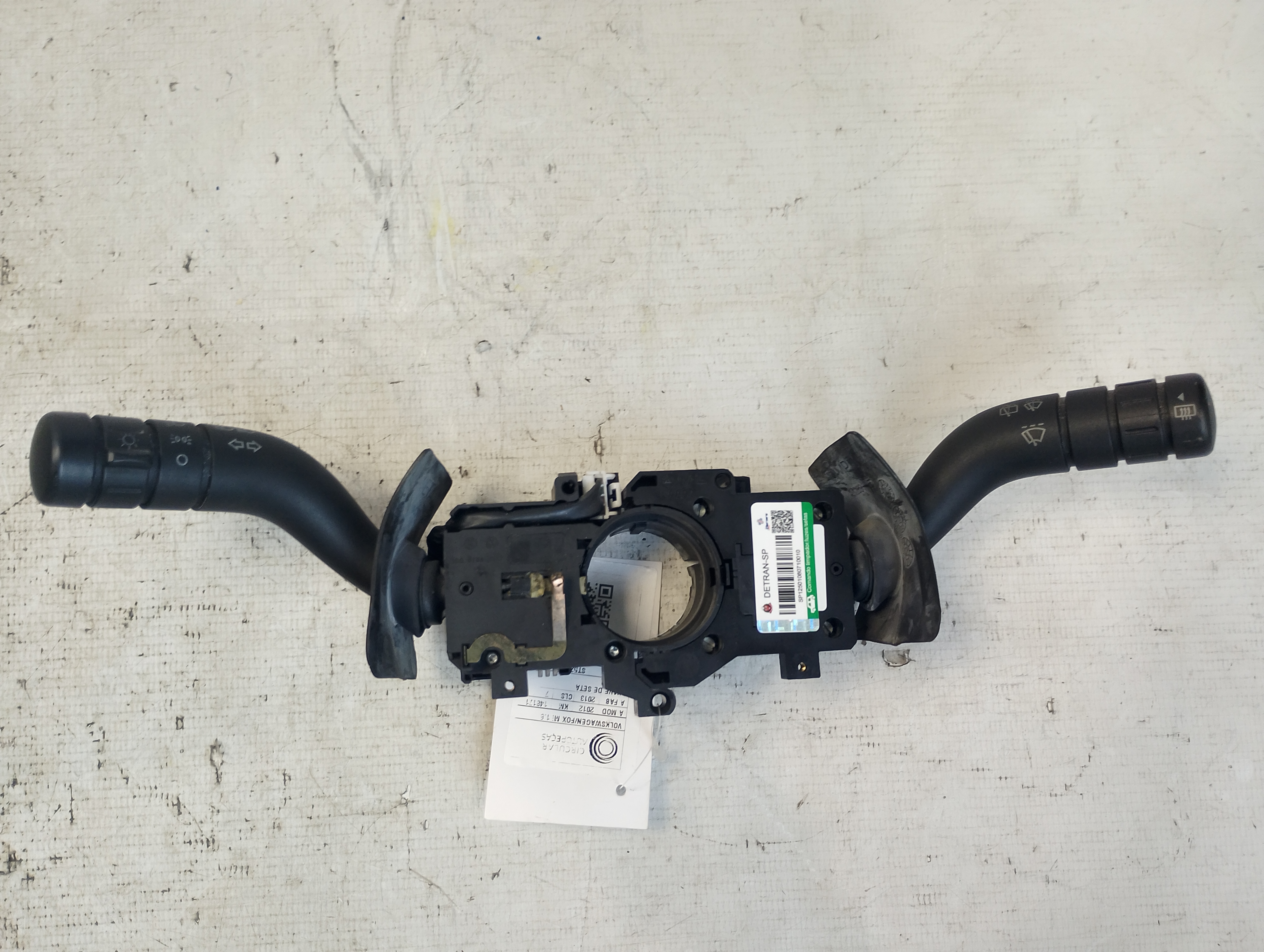 ALAVANCA COMANDO CHAVE SETA VOLKSWAGEN FOX 1.6 MI 2012/13 - 5Z0953513D9B9 - 