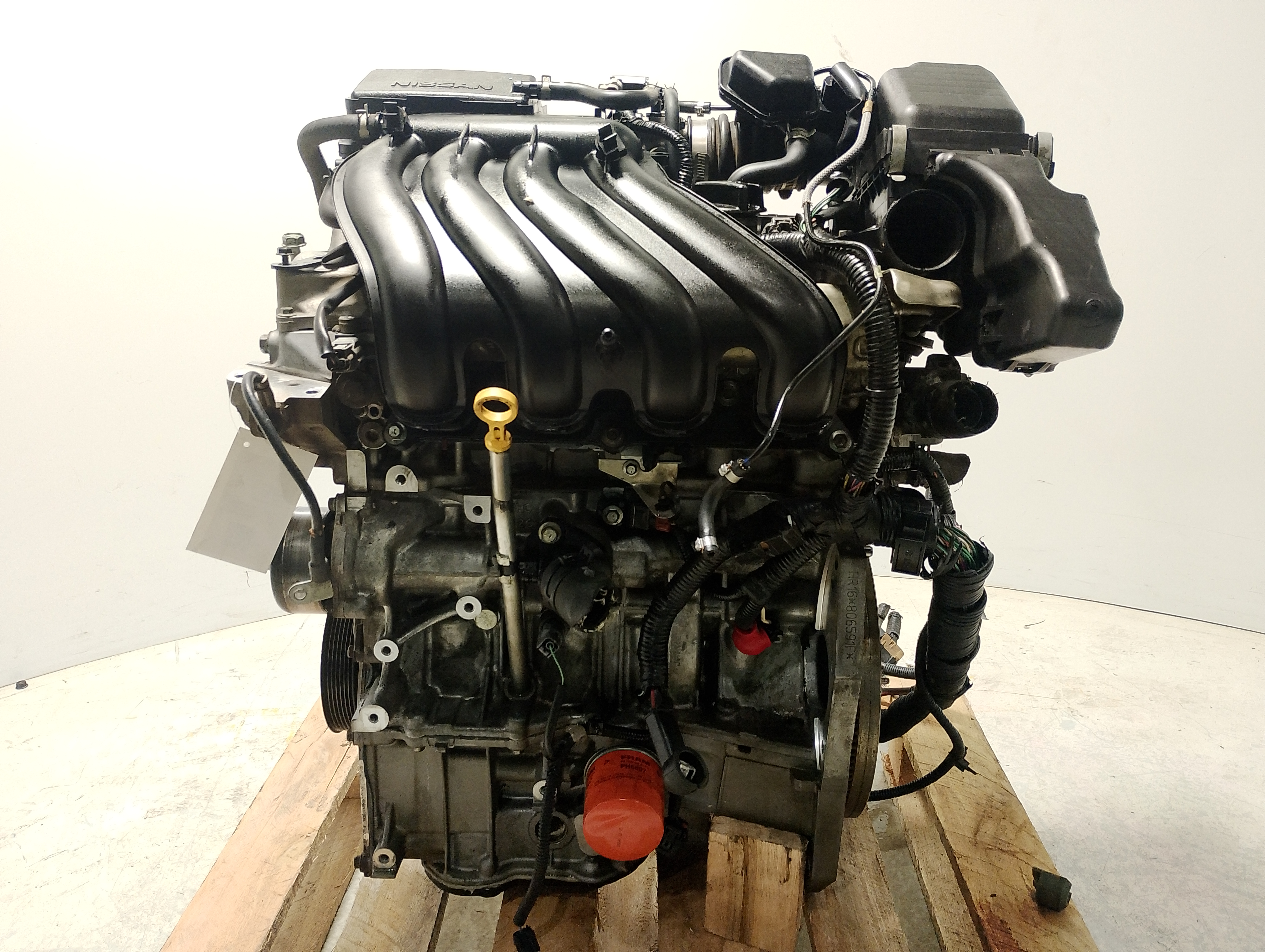 MOTOR COMPLETO NISSAN MARCH SV 1.6 2012/13 - 101023HC0A - 