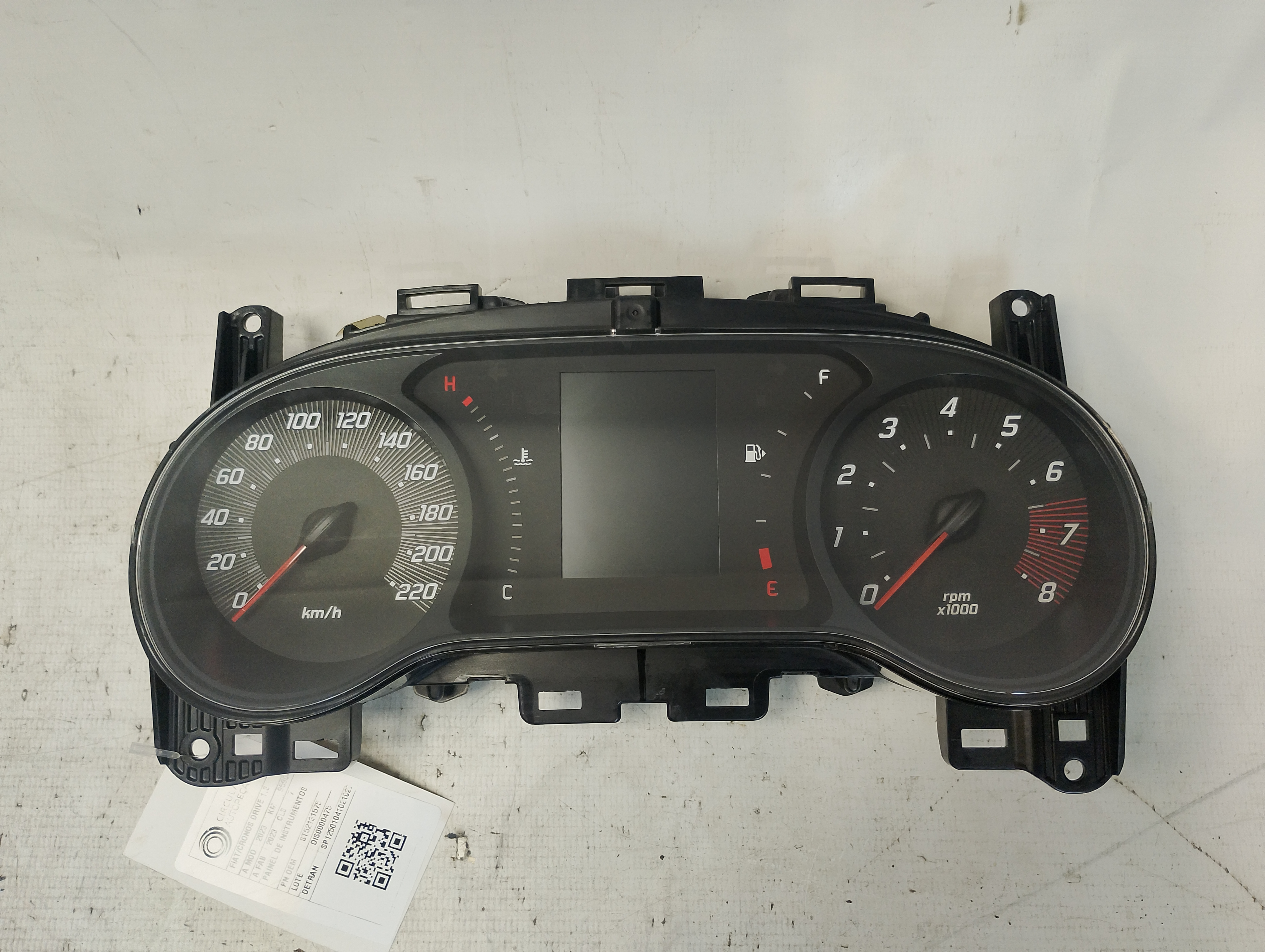 PAINEL INSTRUMENTOS FIAT CRONOS DRIVE 1.3 8V FLEX 2023 - 52131575 - 
