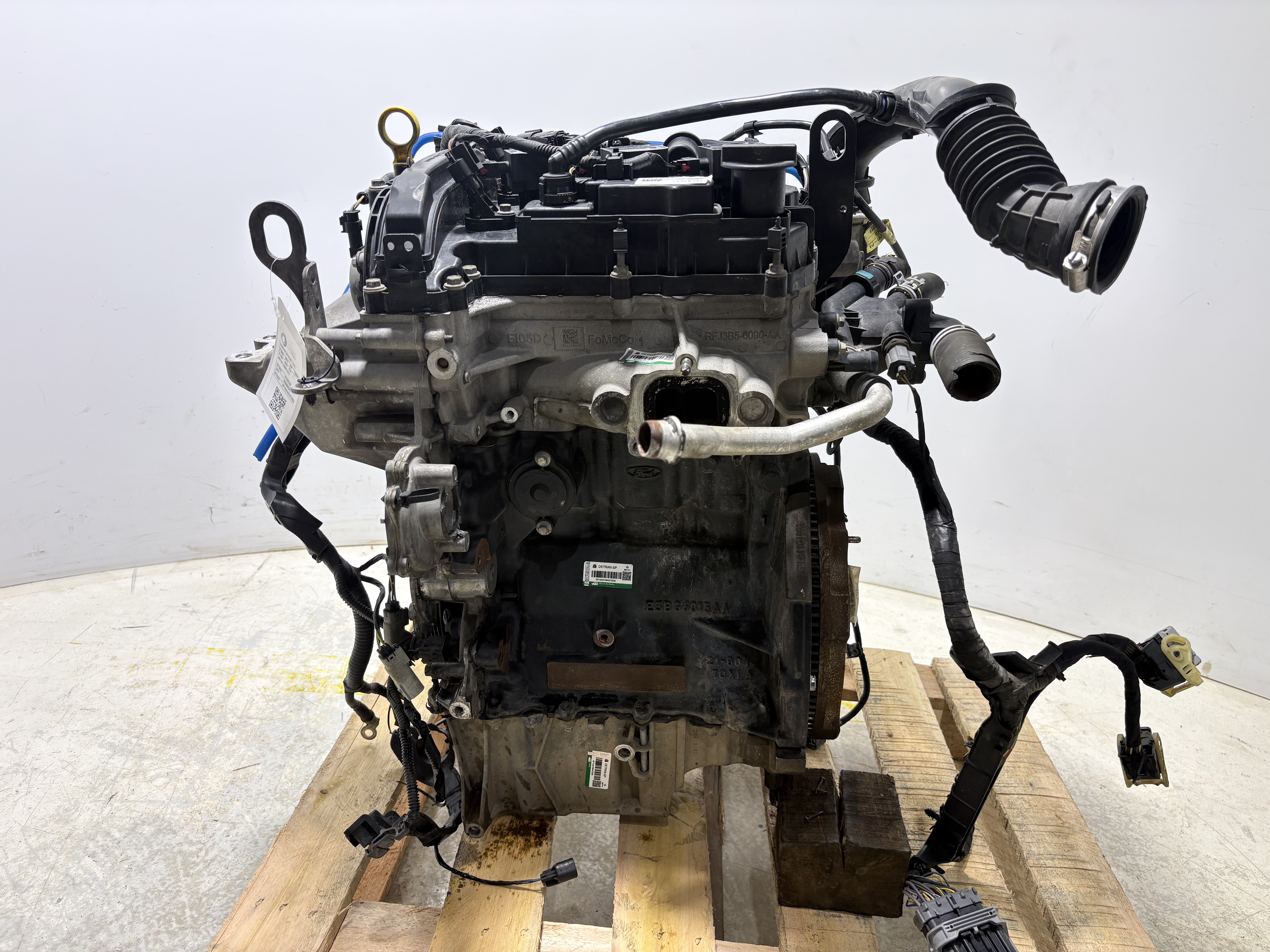 MOTOR COMPLETO FORD KA+ SEDAN 1.0 SE/SE PLUS TIVCT FLEX 2021 - E3BZ6006C - 