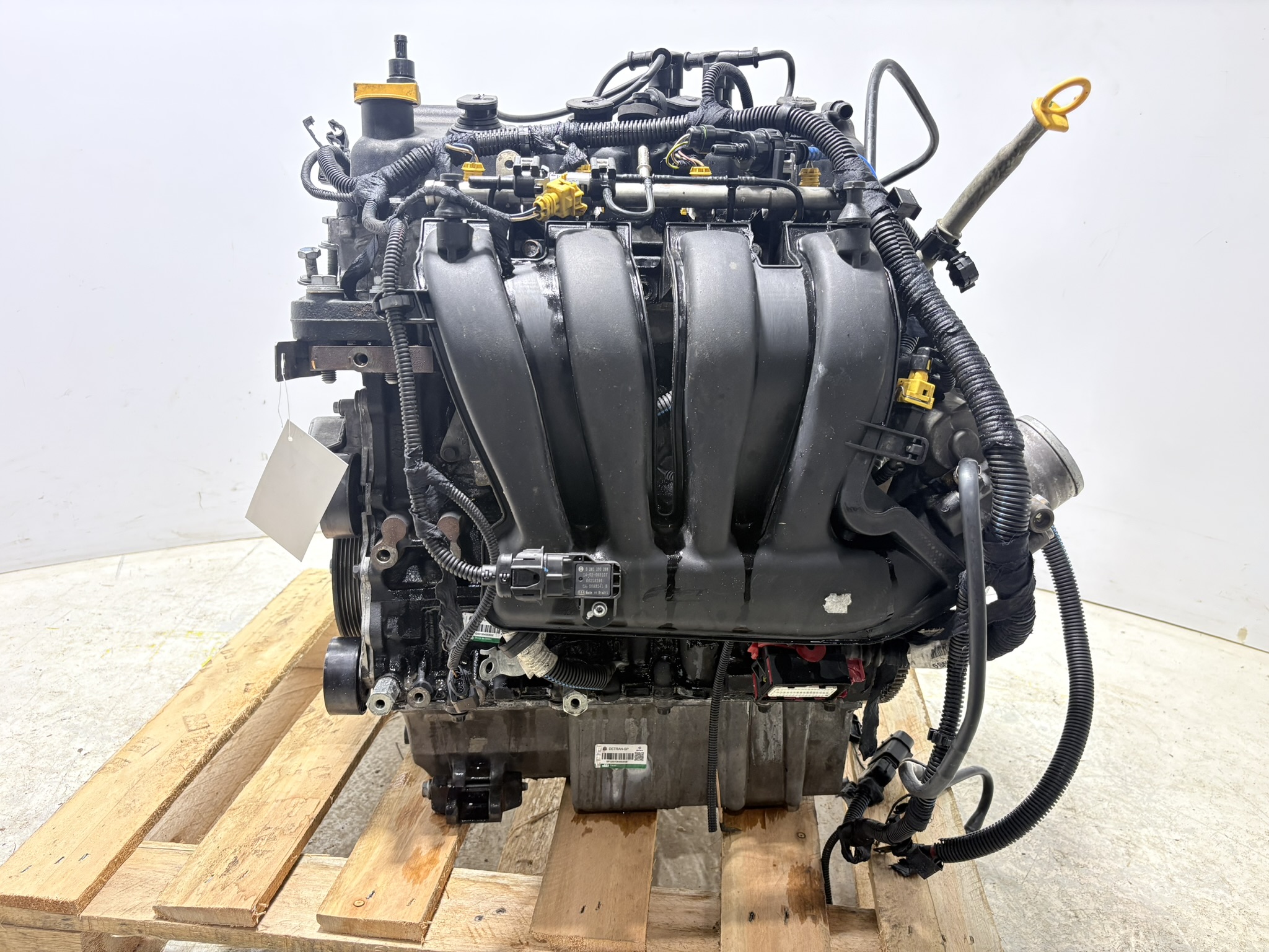 MOTOR COMPLETO FIAT PUNTO ESSENCE SP 1.6 FLEX 16V 2014 - 55235994 - 