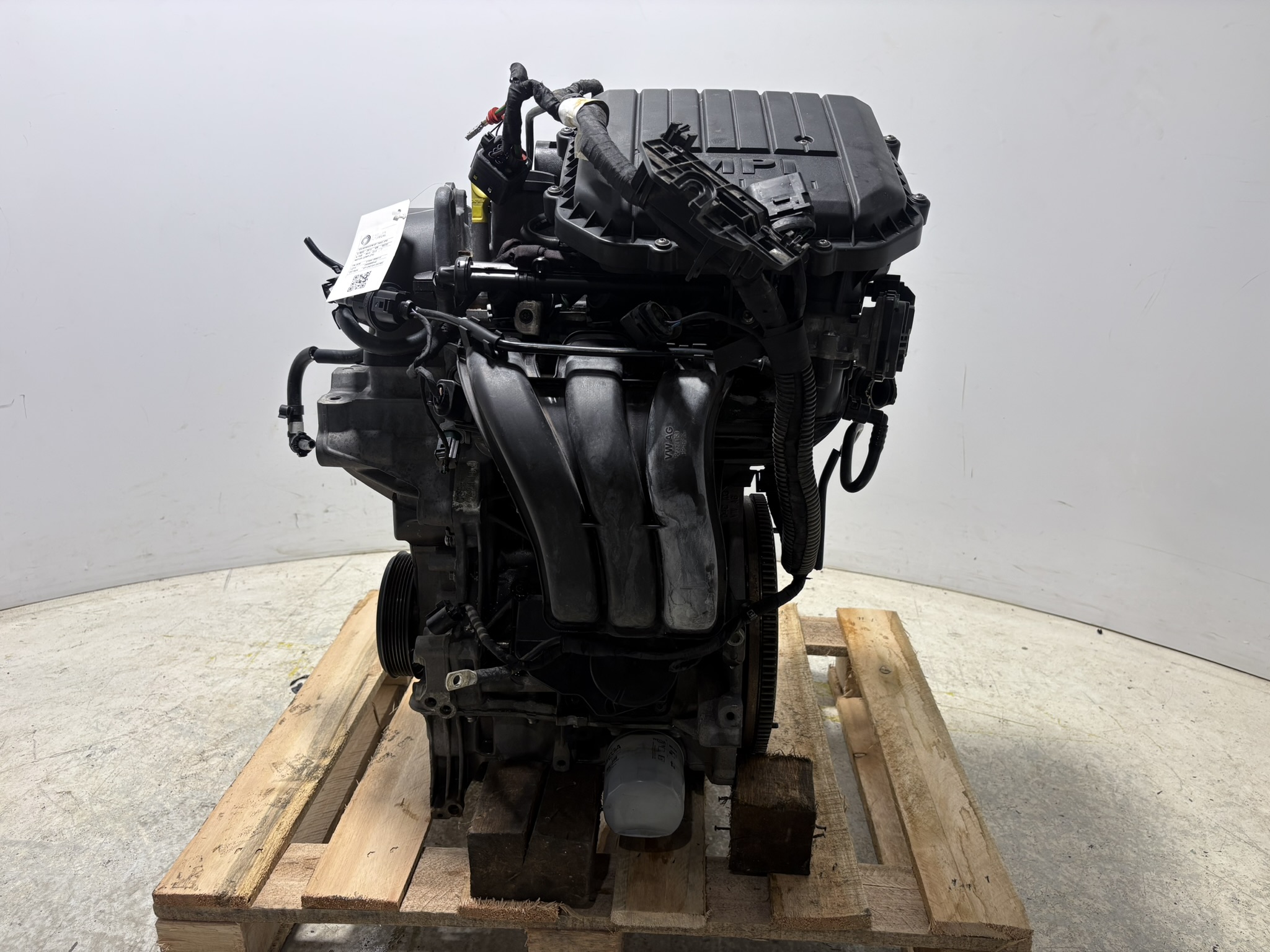 Motor Parcial 1.0 litros - 04C100031F - Gol, Up!, Fox