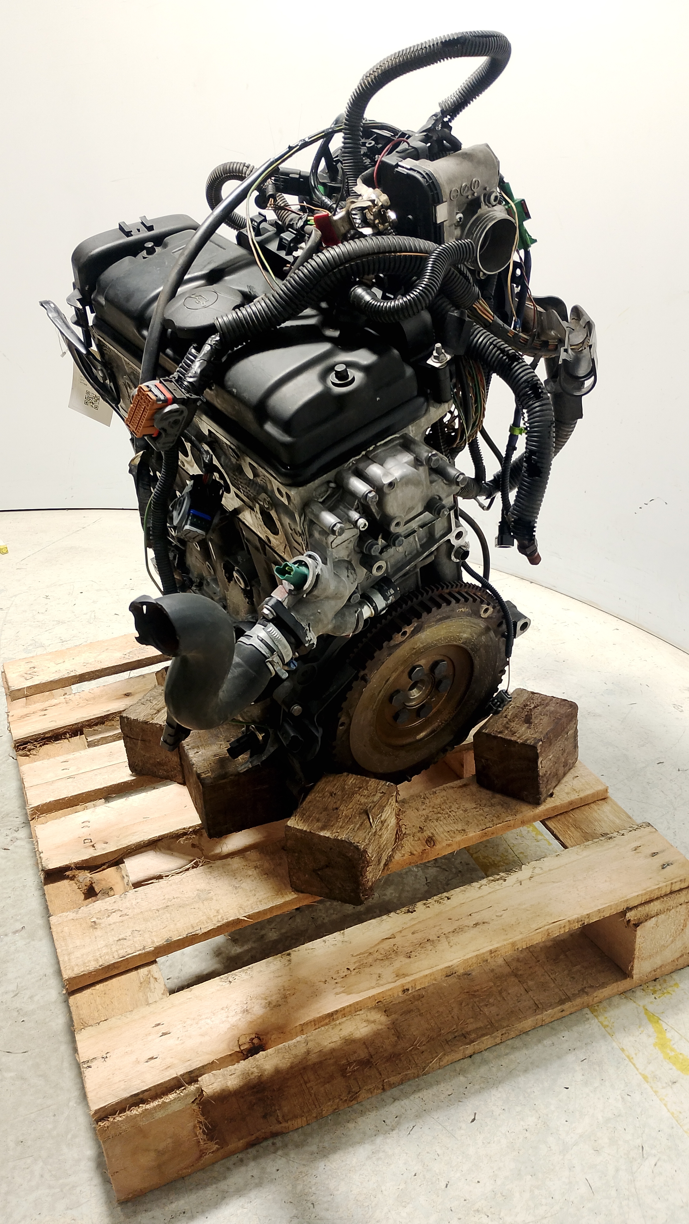 MOTOR COMPLETO PEUGEOT 206 SENSATION 1.4 FLEX 2007/2008 - 0135LA - 