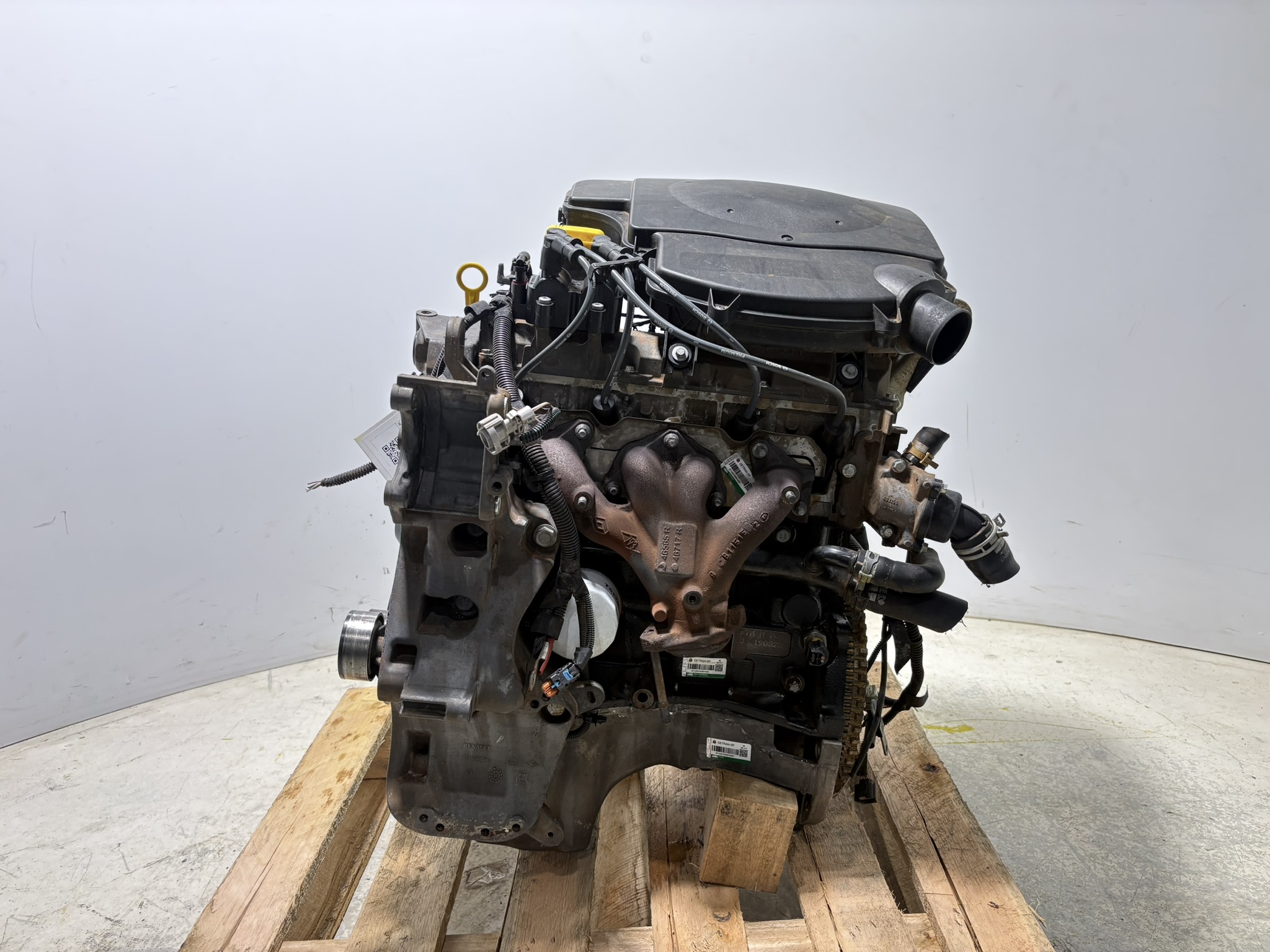 MOTOR COMPLETO RENAULT SANDERO GT LINE HI-POWER 1.6 2016 - 8201577220 - 