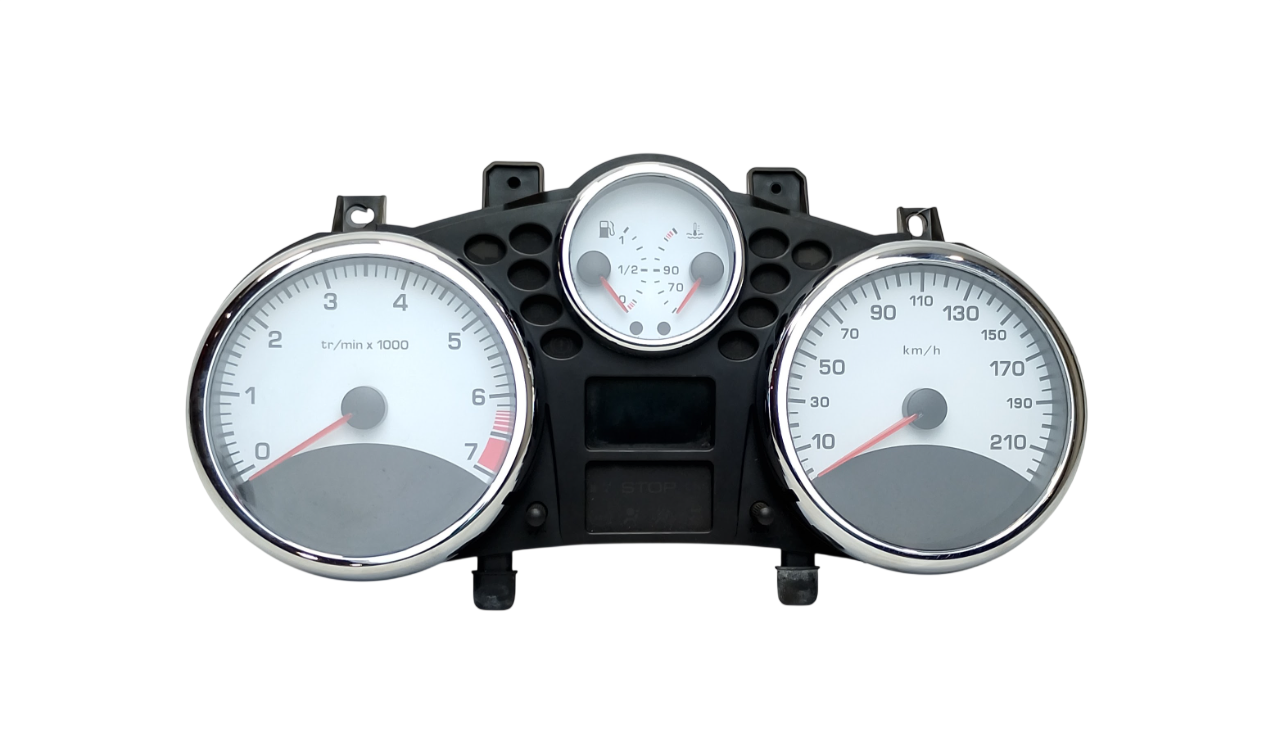 PAINEL INSTRUMENTOS PEUGEOT 207 XR 1.4 2012/13 - 9666635880 - 