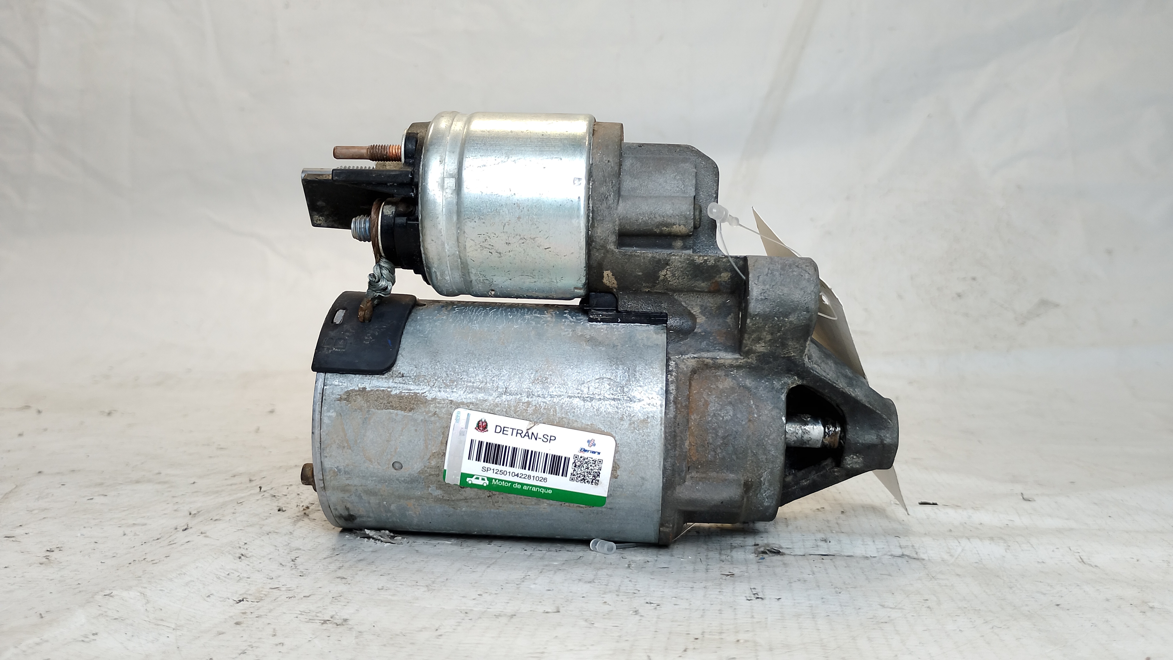 Motor Arranque Renault Sandero Expression 1.6 2011 (usado) - 8200781939 - SANDERO EXPRESSION 1.6 8V