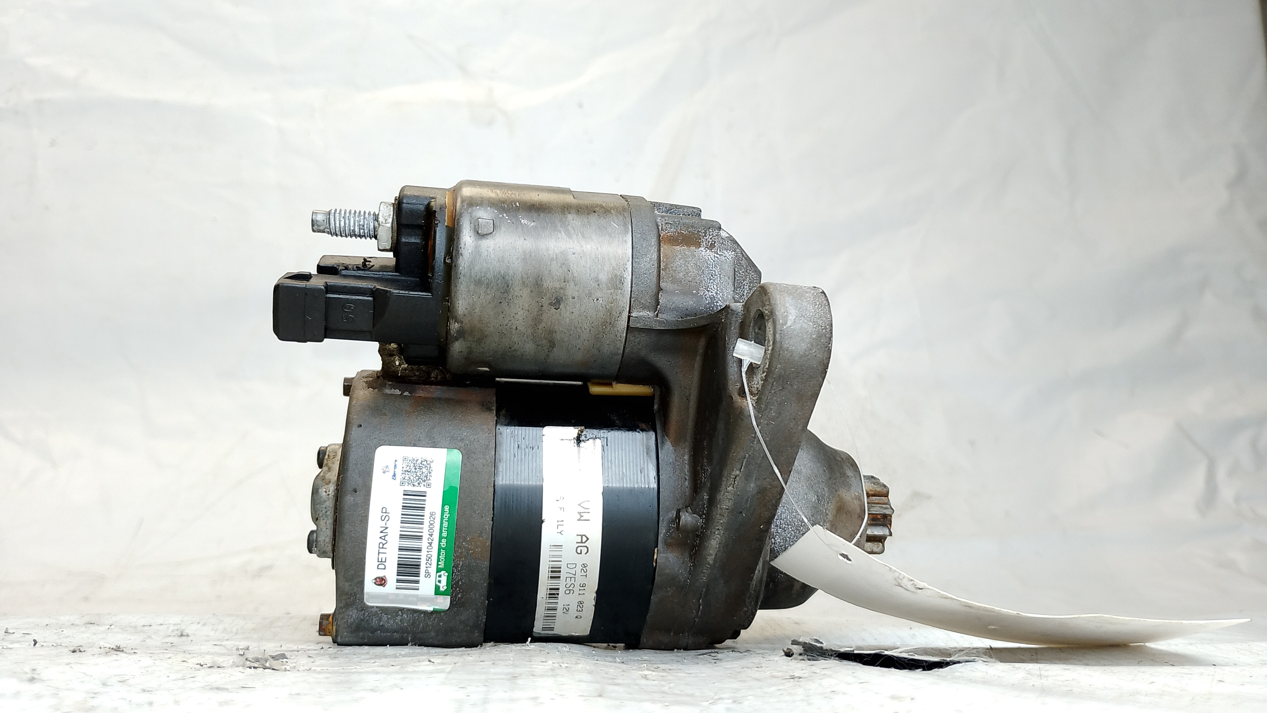 MOTOR PARTIDA VOLKSWAGEN SAVEIRO 1.6 MI TOTAL FLEX 2012 - 5U0911023 - 
