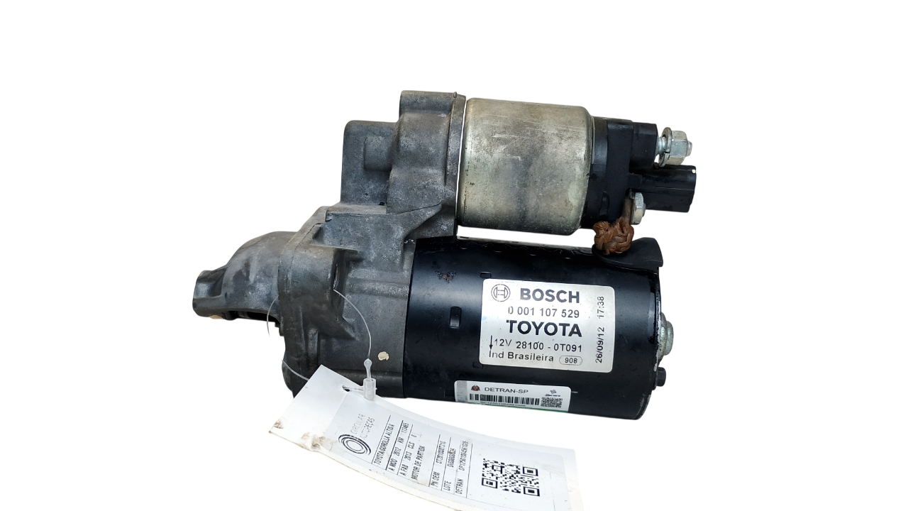 MOTOR PARTIDA TOYOTA COROLLA GLI 1.8 FLEX 16V AUTO 2017 - 281000T310 - 