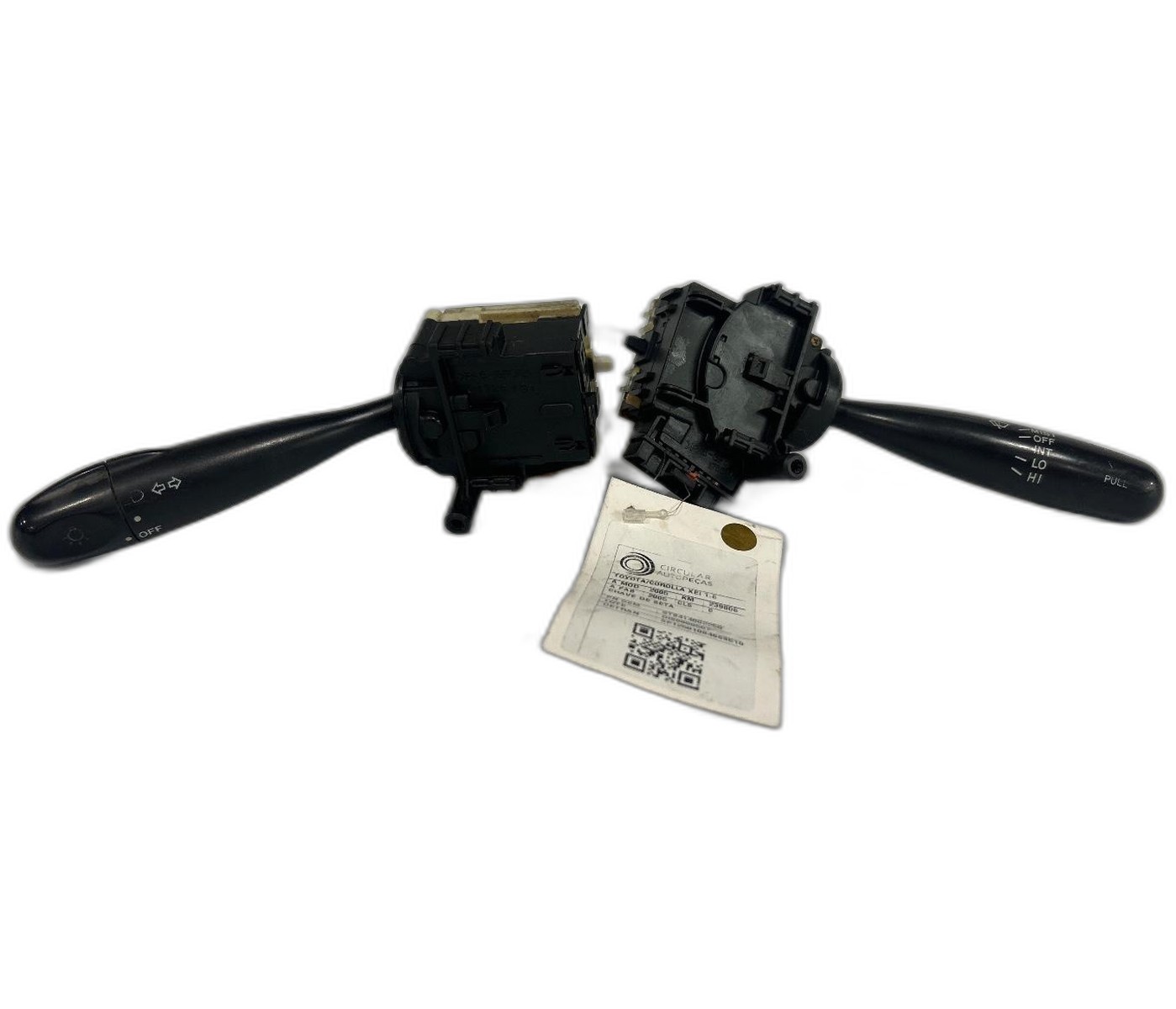 ALAVANCA COMANDO CHAVE SETA TOYOTA COROLLA XEI 1.8 2005 - 8414002250 - 