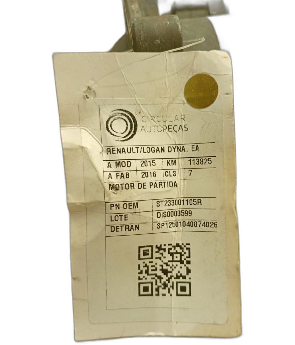 MOTOR PARTIDA - 233001105R - 
