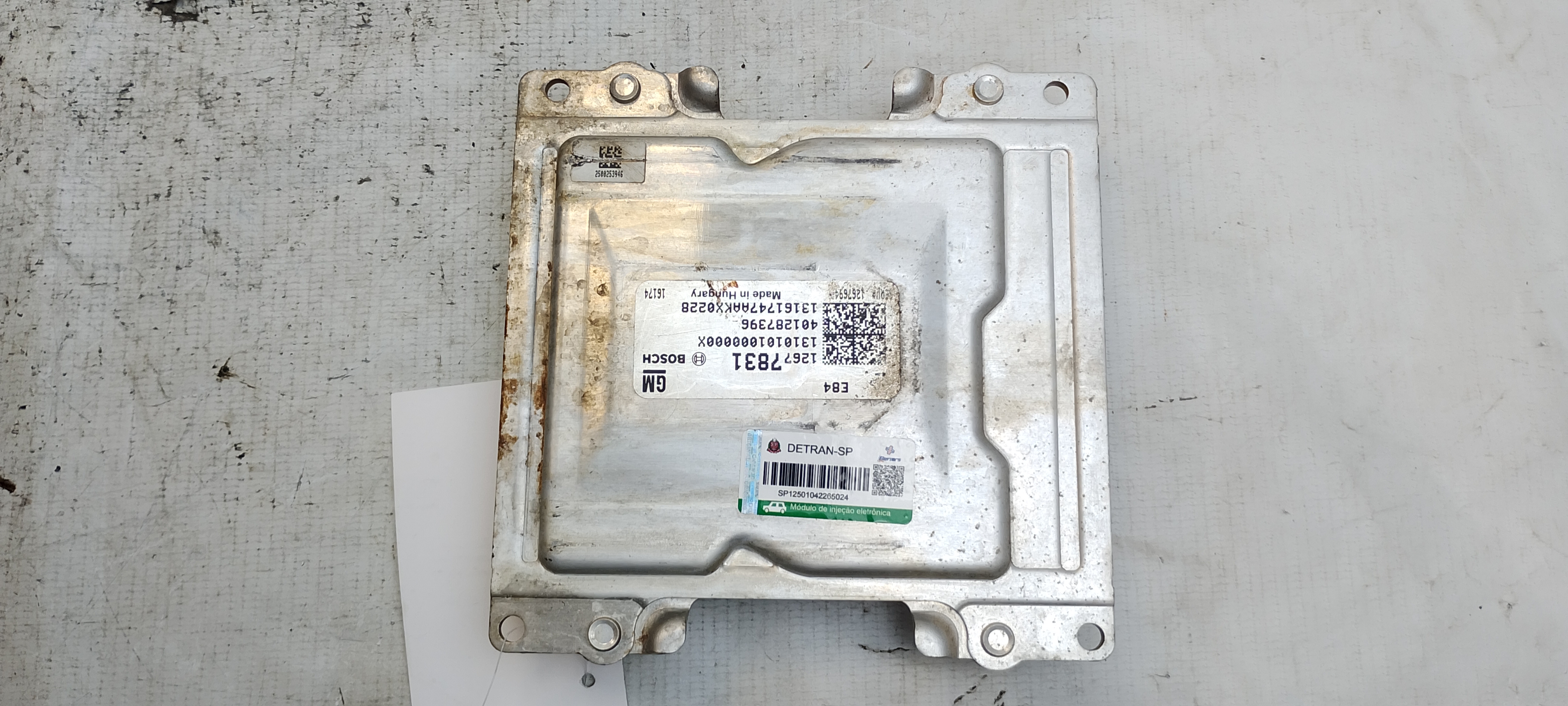 MÓDULO INJEÇÃO CHEVROLET SPIN LTZ 1.8 8V ECONO.FLEX 16/17 - ST12679199 - 