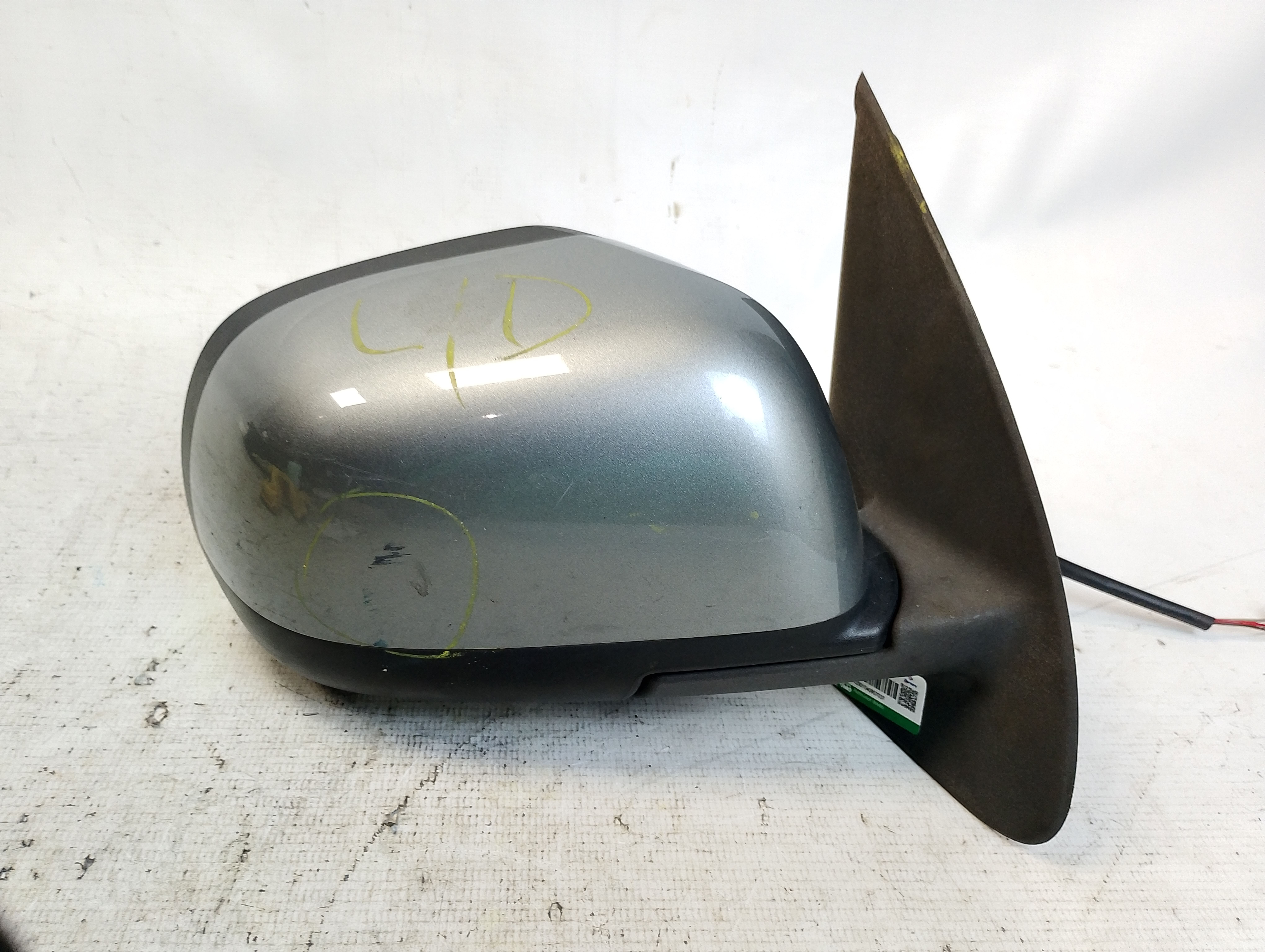 RETROVISOR DIREITO NISSAN MARCH S 1.6 16V FLEX CINZA 2014 - 963011HK0C - 