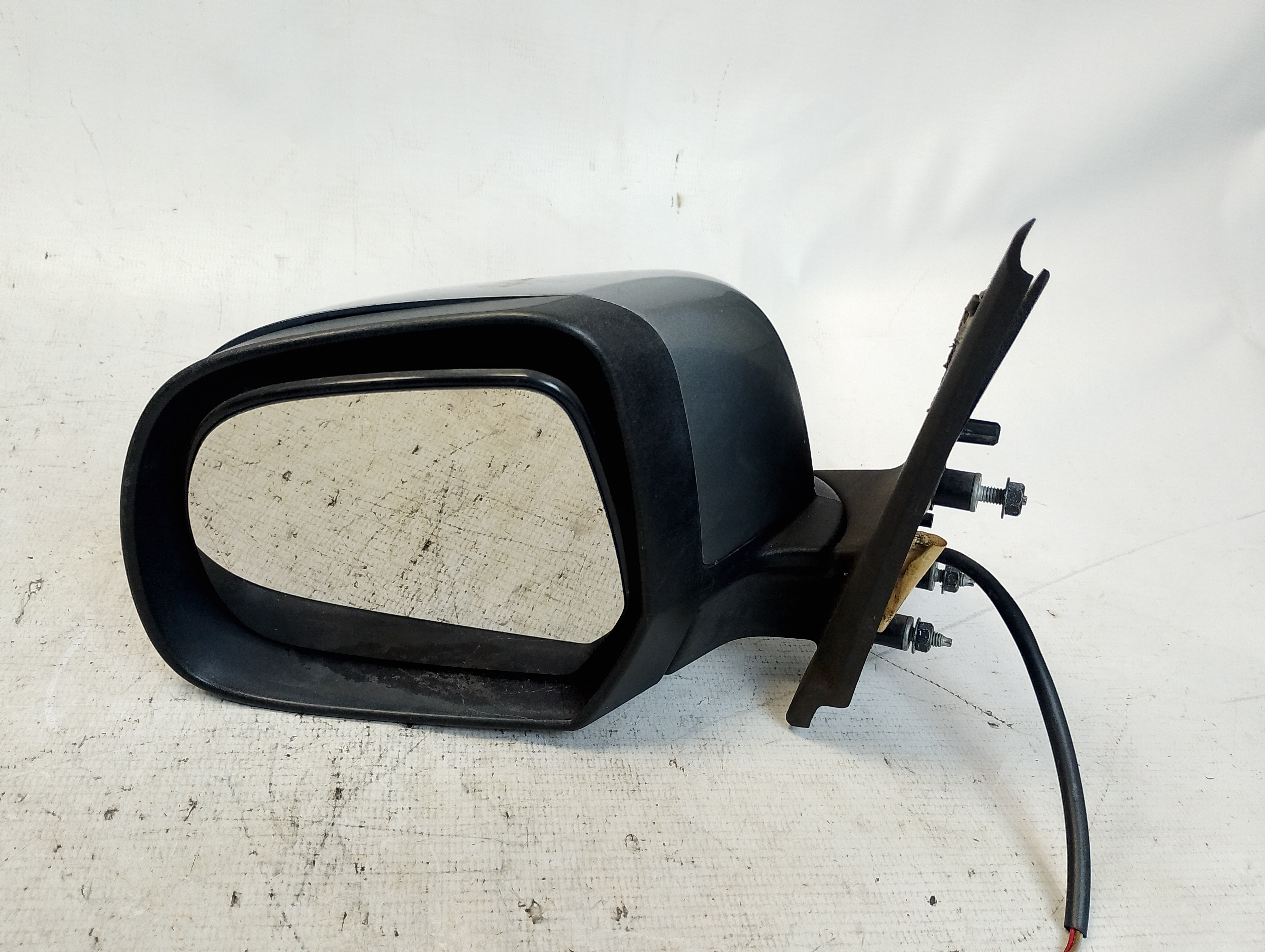 RETROVISOR ESQUERDO NISSAN MARCH S 1.6 16V FLEX CINZA 2014 - 963021HK0C - 