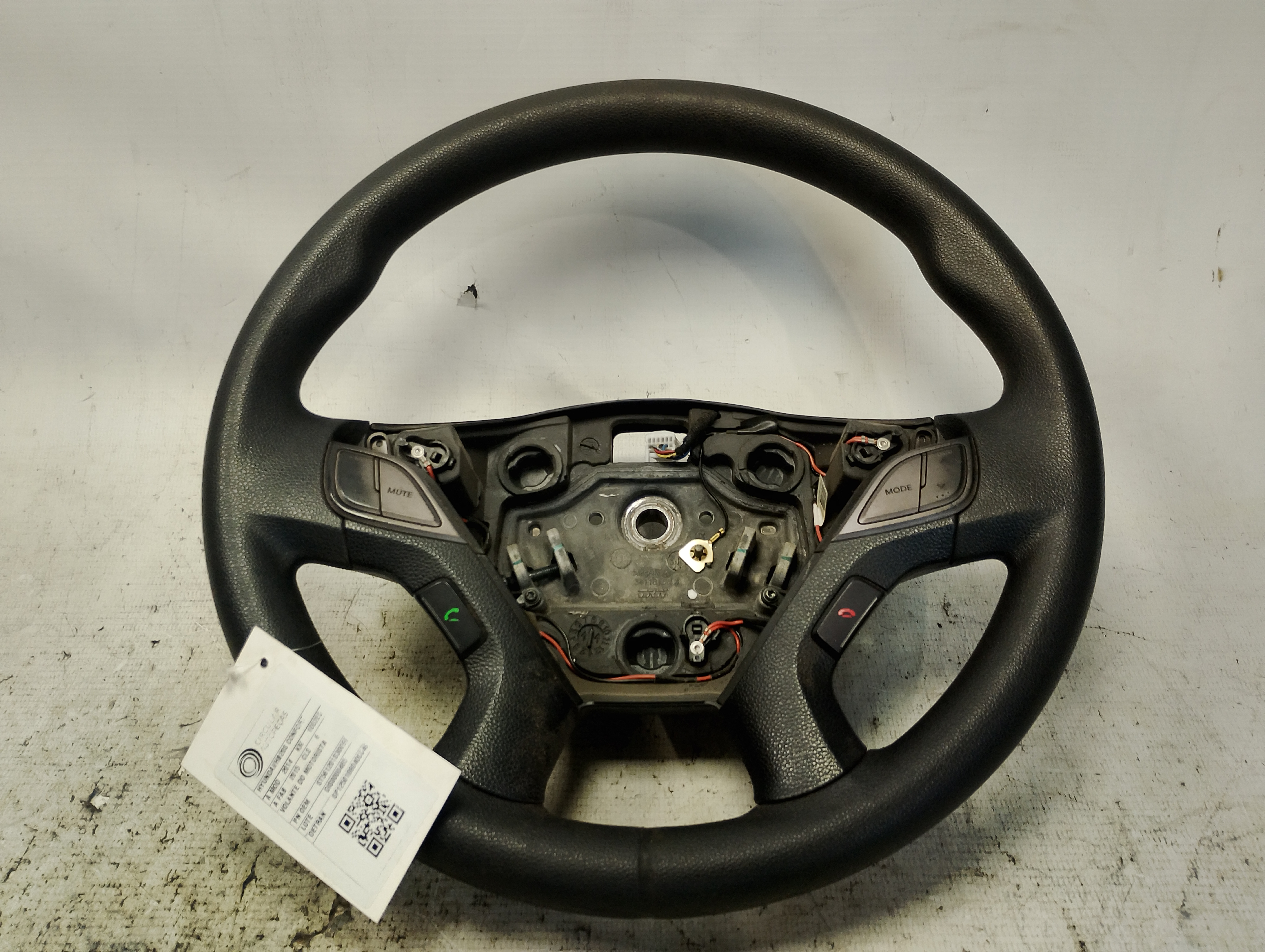 VOLANTE MOTORISTA HYUNDAI HB20S CONFOT PLUS 1.6 2015 - 561201S3009P - 