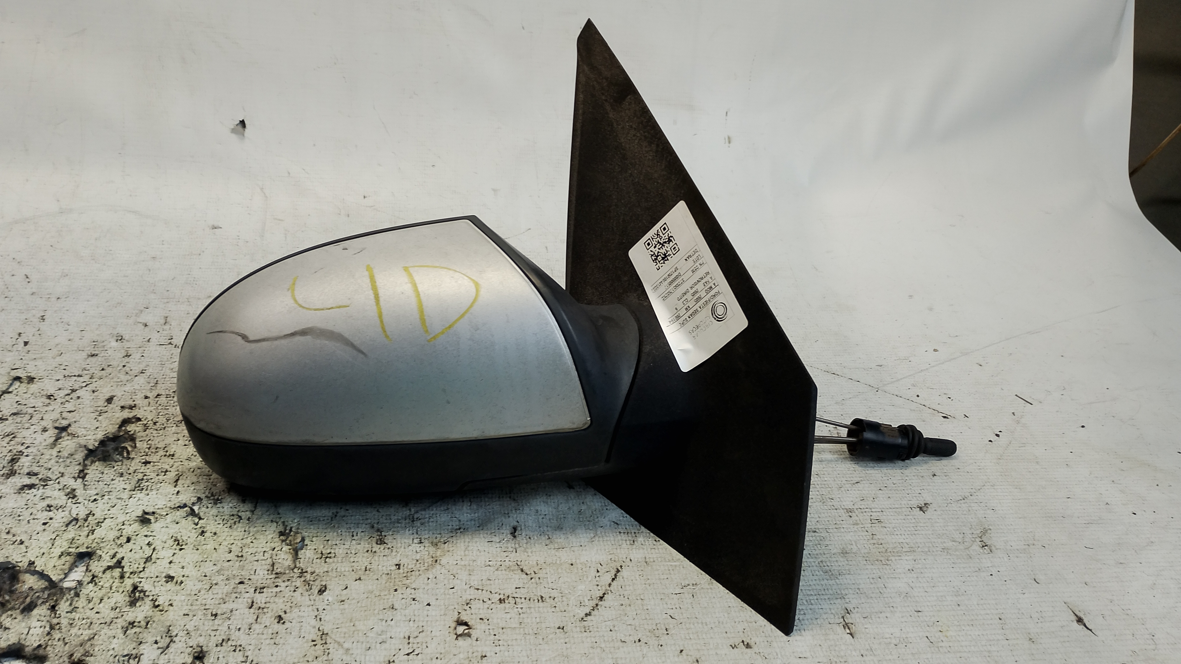 RETROVISOR DIREITO FORD FIESTA SED. SUPERCH 1.0 PRATA 2005 - 2S6517682KC - 