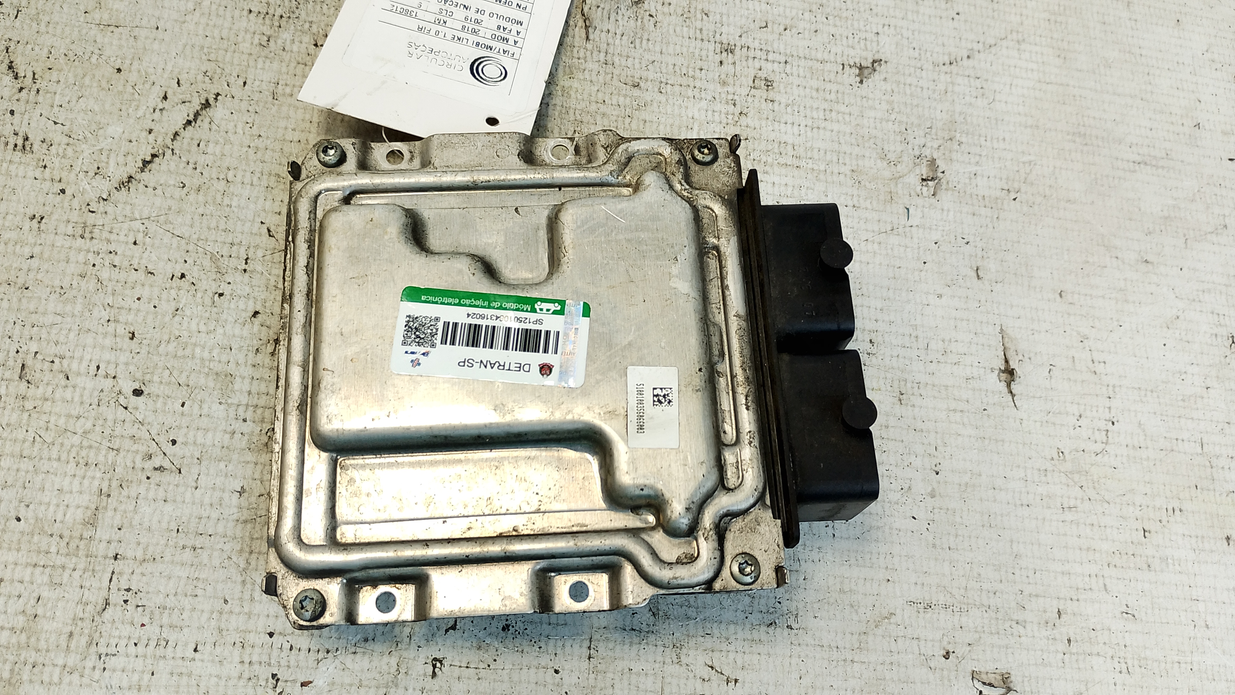 MÓDULO INJEÇÃO FIAT MOBI LIKE 1.0 FIRE FLEX 5P 2019 - 55279606 - 