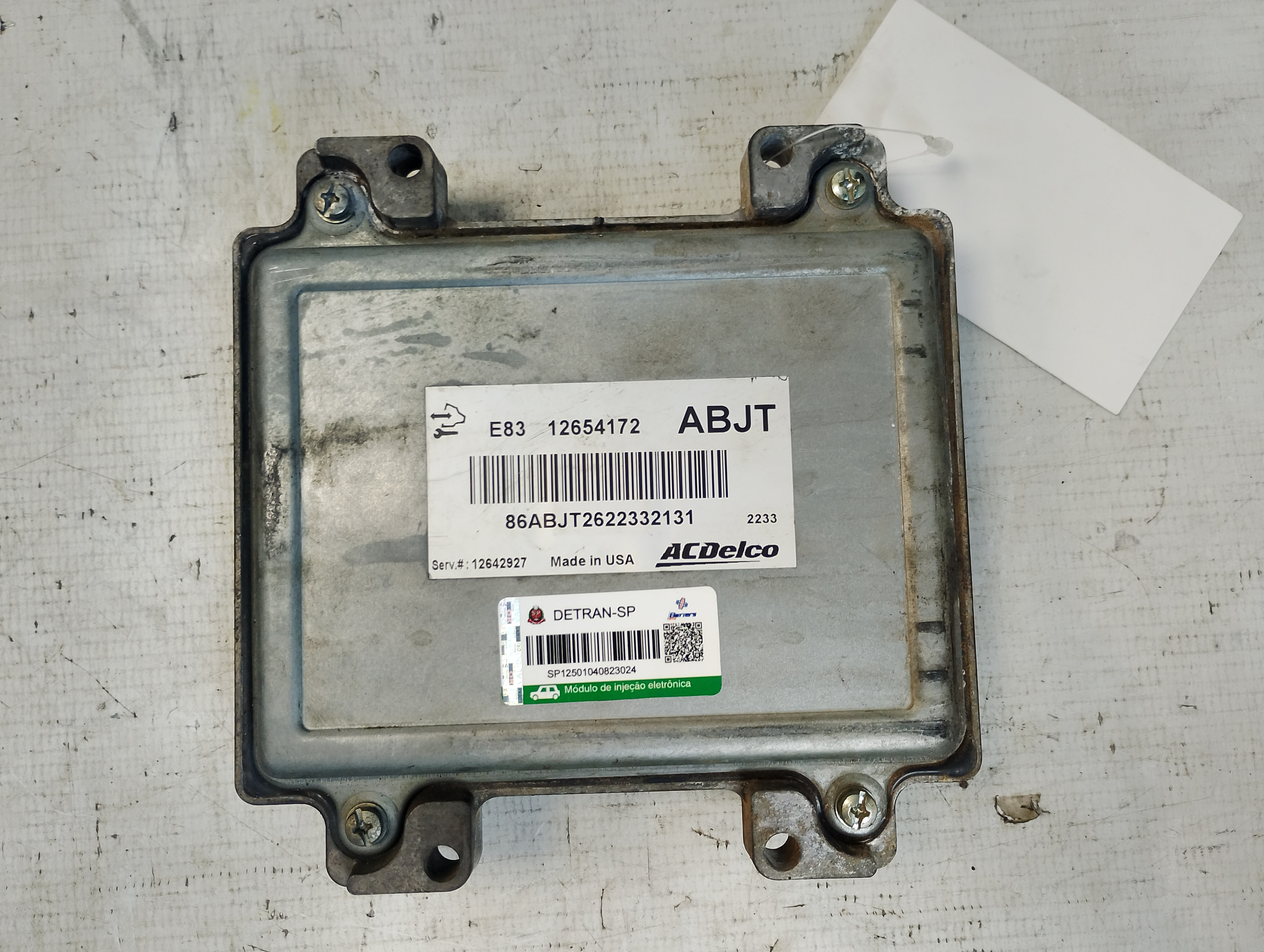 Módulo Injeção Chevrolet Onix LTZ 1.4 2016 - 12679199 - 