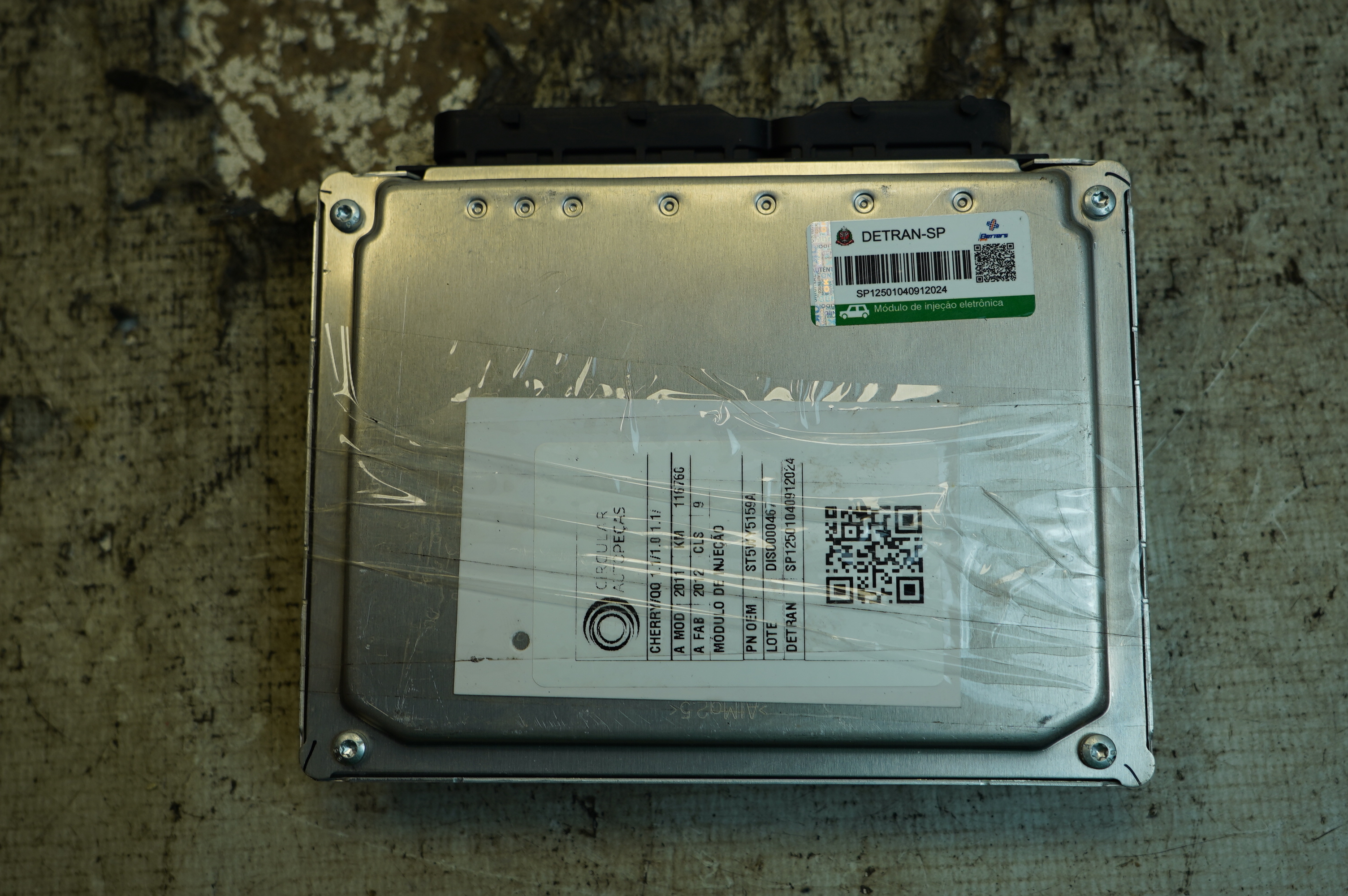 MÓDULO INJEÇÃO CHERRY QQ 1.1/1.0 12V 69CV 5P 2012 - 5WY5159A - 