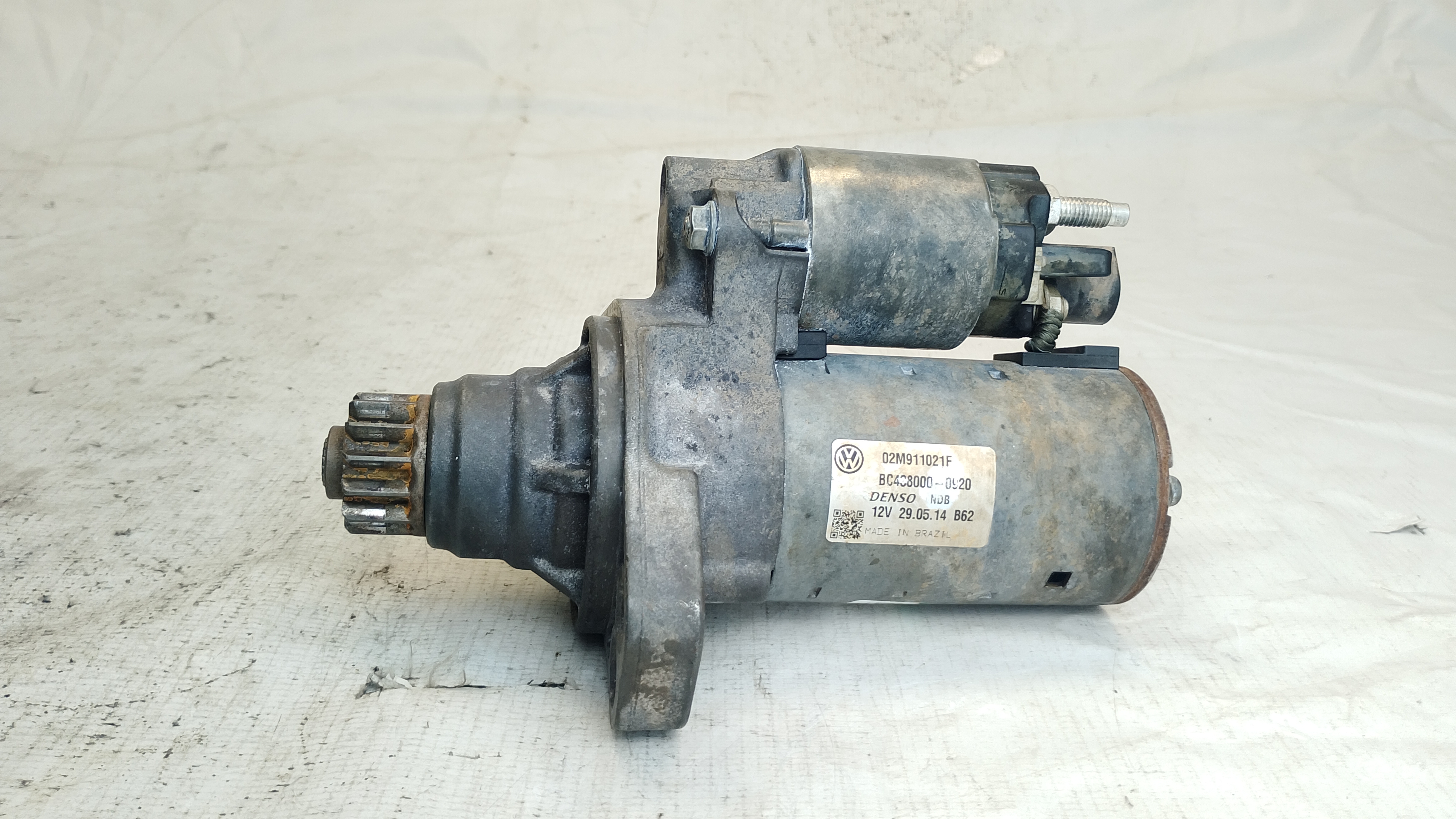 Motor Arranque - 02M911021J - Gol, Golf, T-Cross