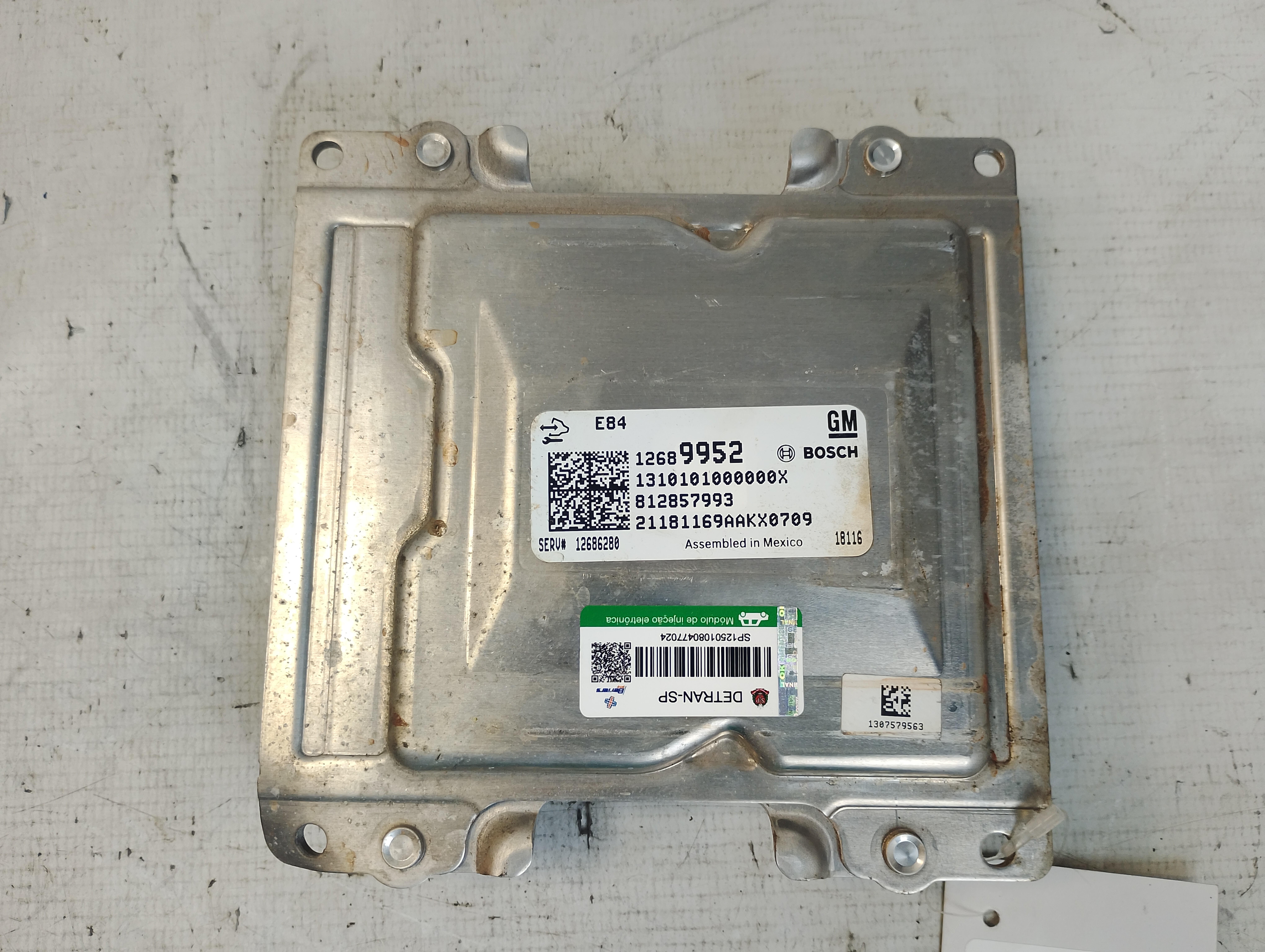 MÓDULO INJEÇÃO CHEVROLET SPIN LT 1.8V 2019 - 12692324 - 