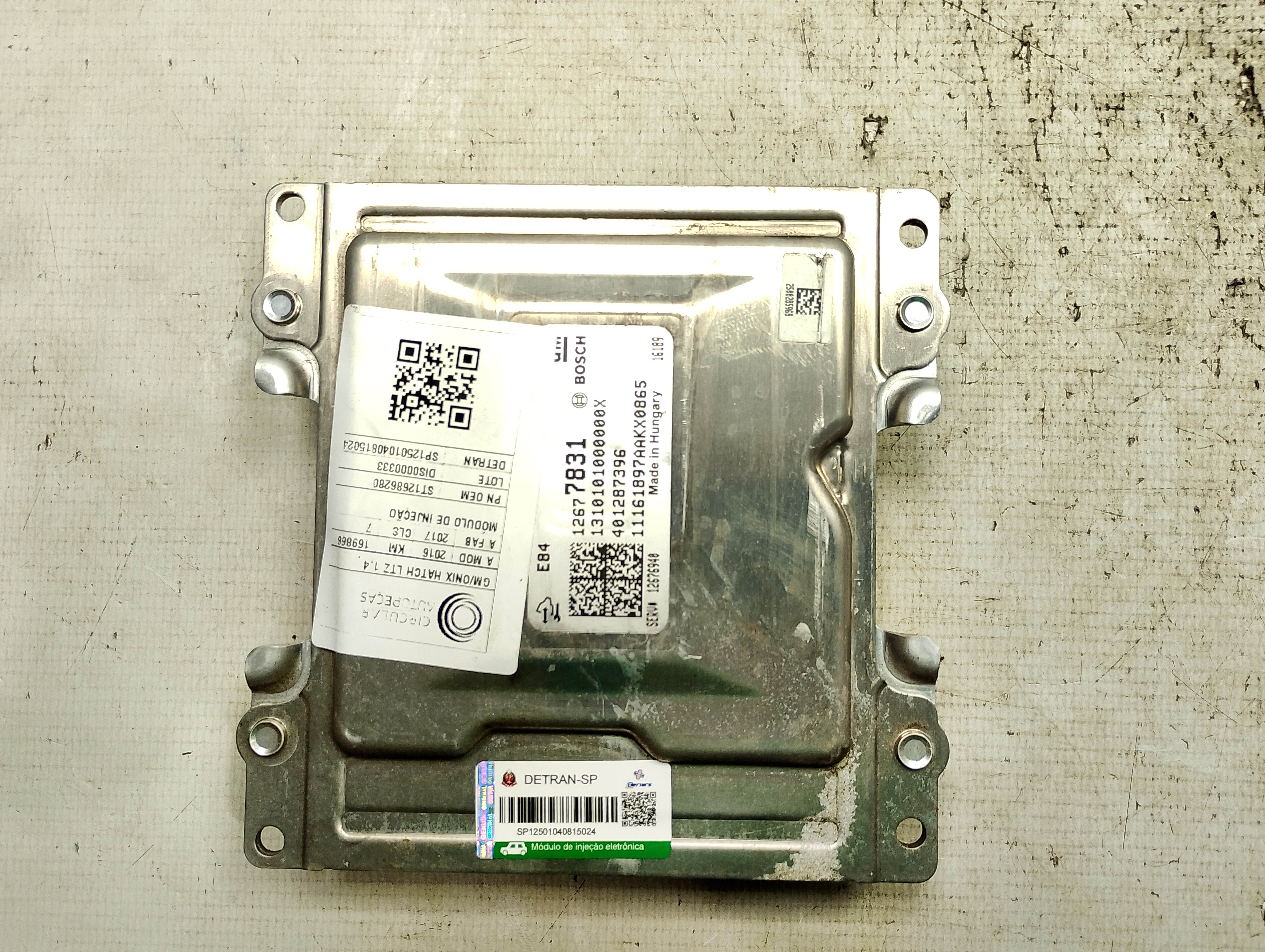 Modulo Injeção Onix Prisma Spin Cobalt Gm - 12686280 - 
