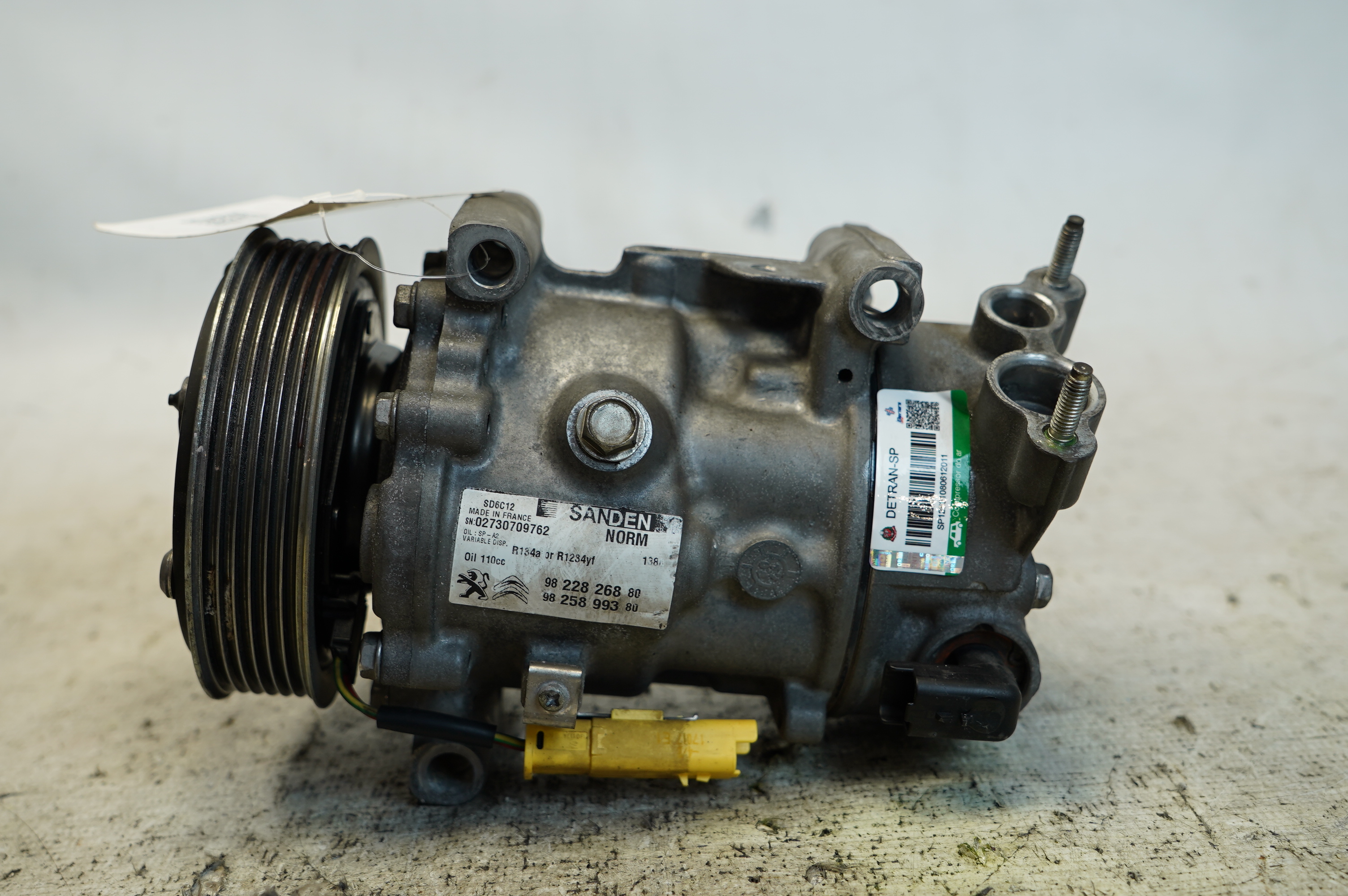 COMPRESSOR AR CONDICIONADO - 9827596080 - 208