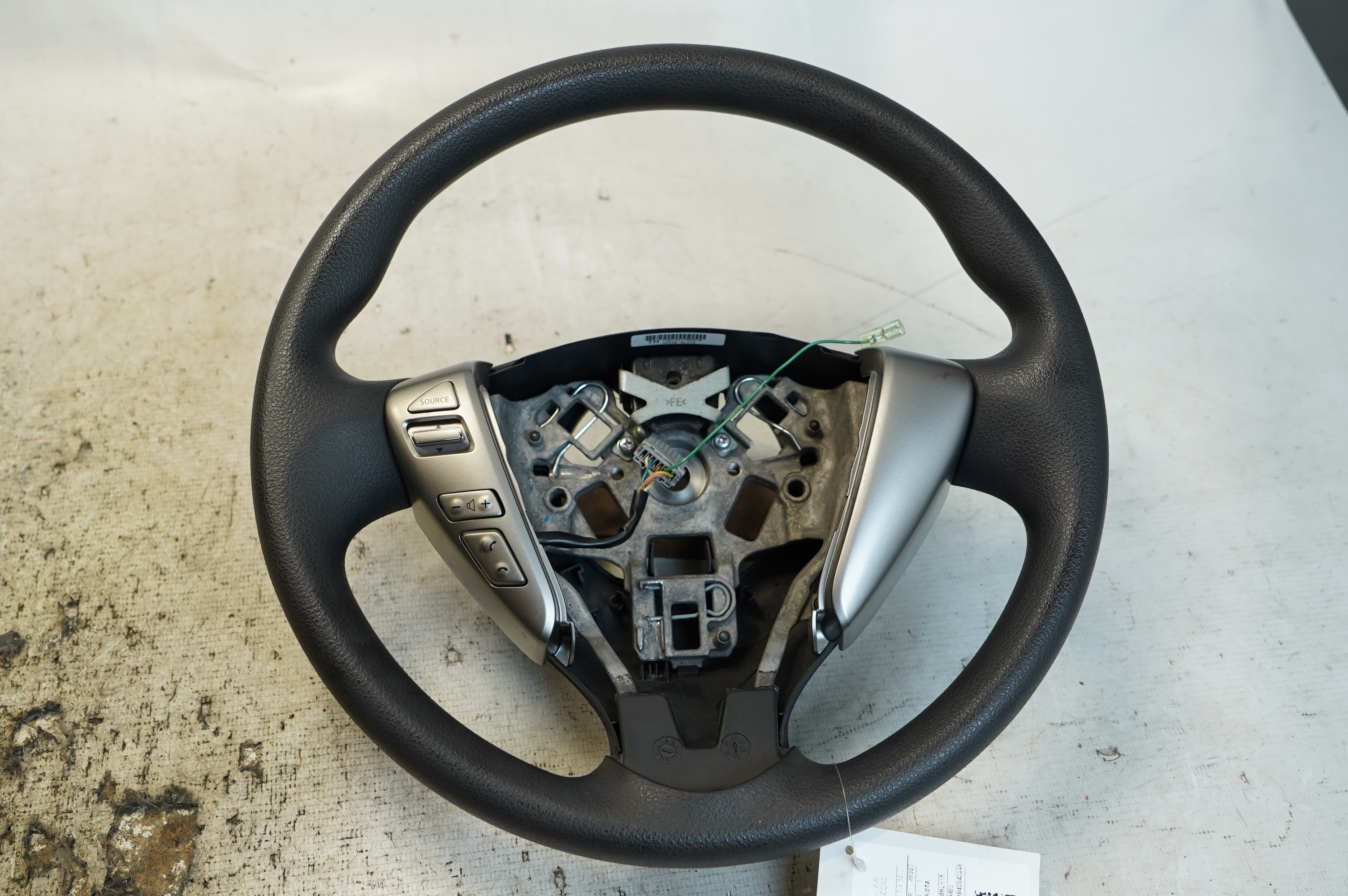 VOLANTE MOTORISTA NISSAN MARCH SV 1.6 16V FLEXSTART 2017 - 484309LH1B - 