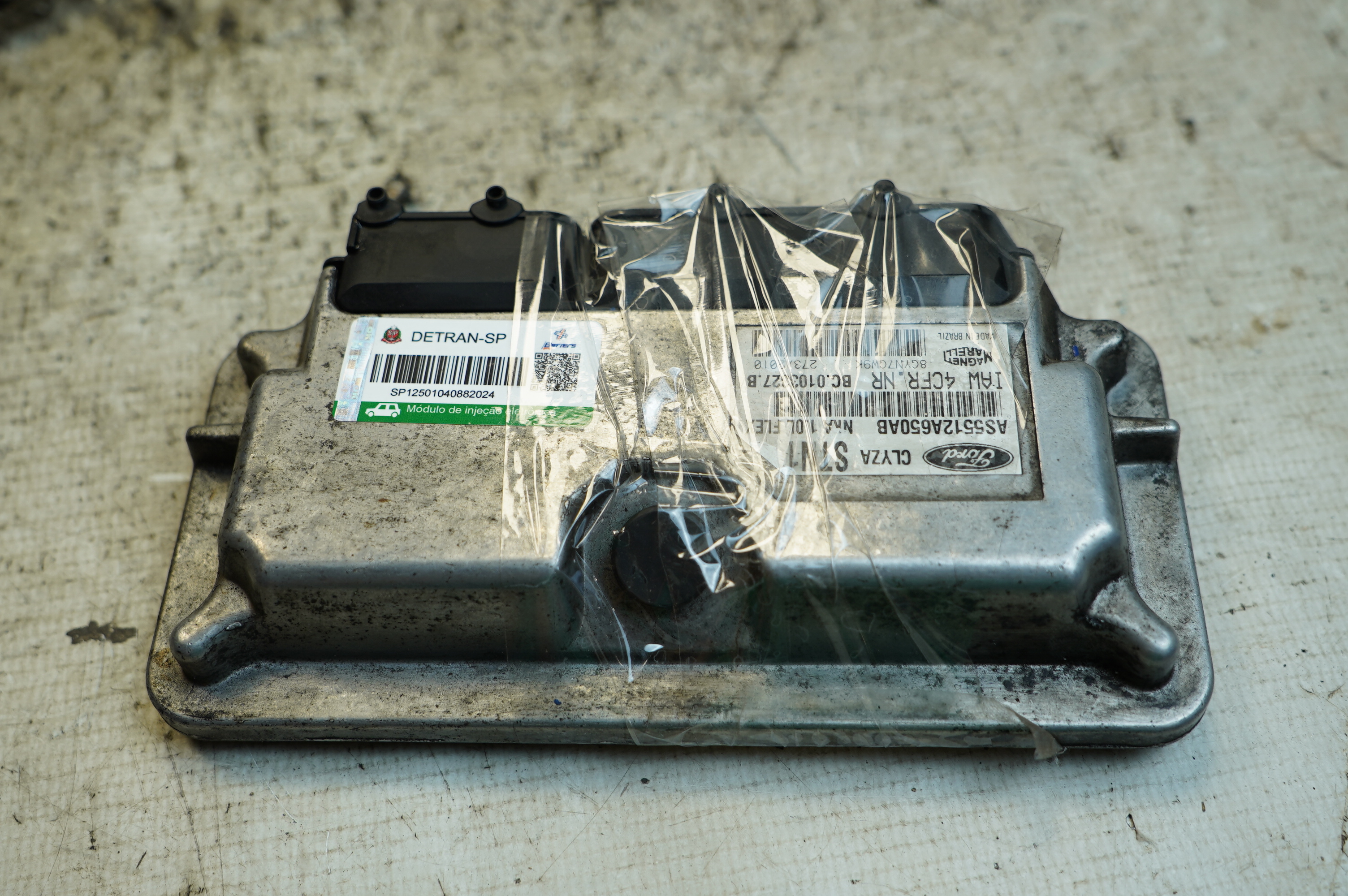 MÓDULO INJEÇÃO FORD KA 1.0 8V/1.0 8V ST FLEX 2012/2013 - 9U7512A650AA - 