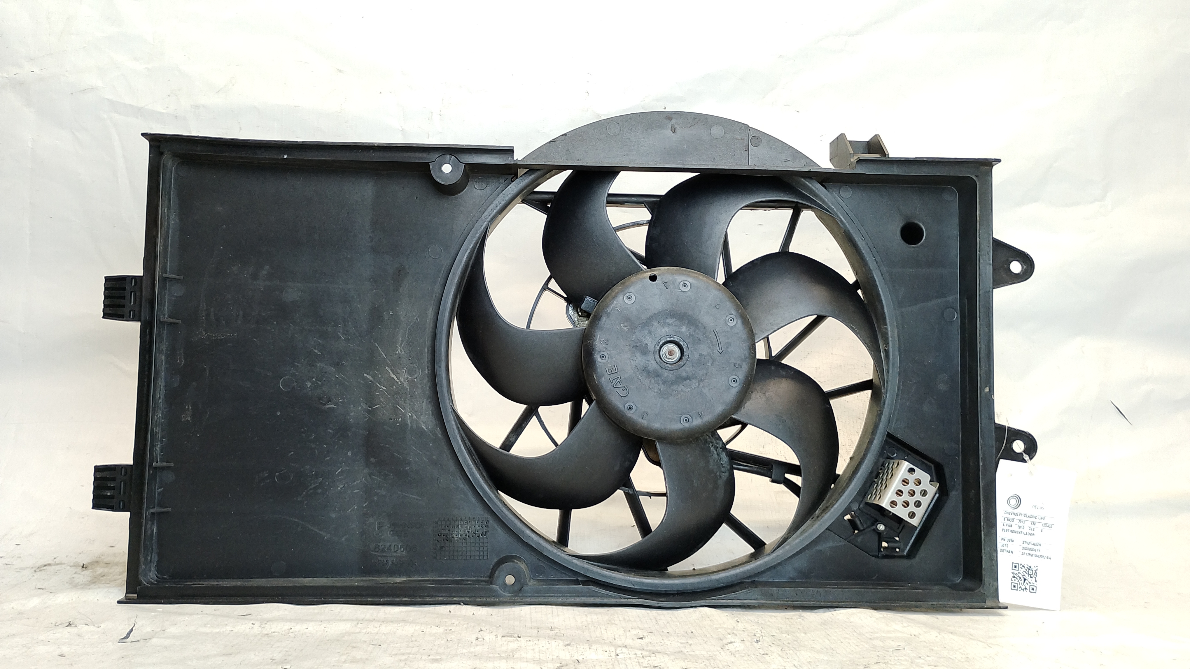 ELETROVENTILADOR CHEVROLET CLASSIC LIFE/LS VHC 2012/13 - 52146528 - 