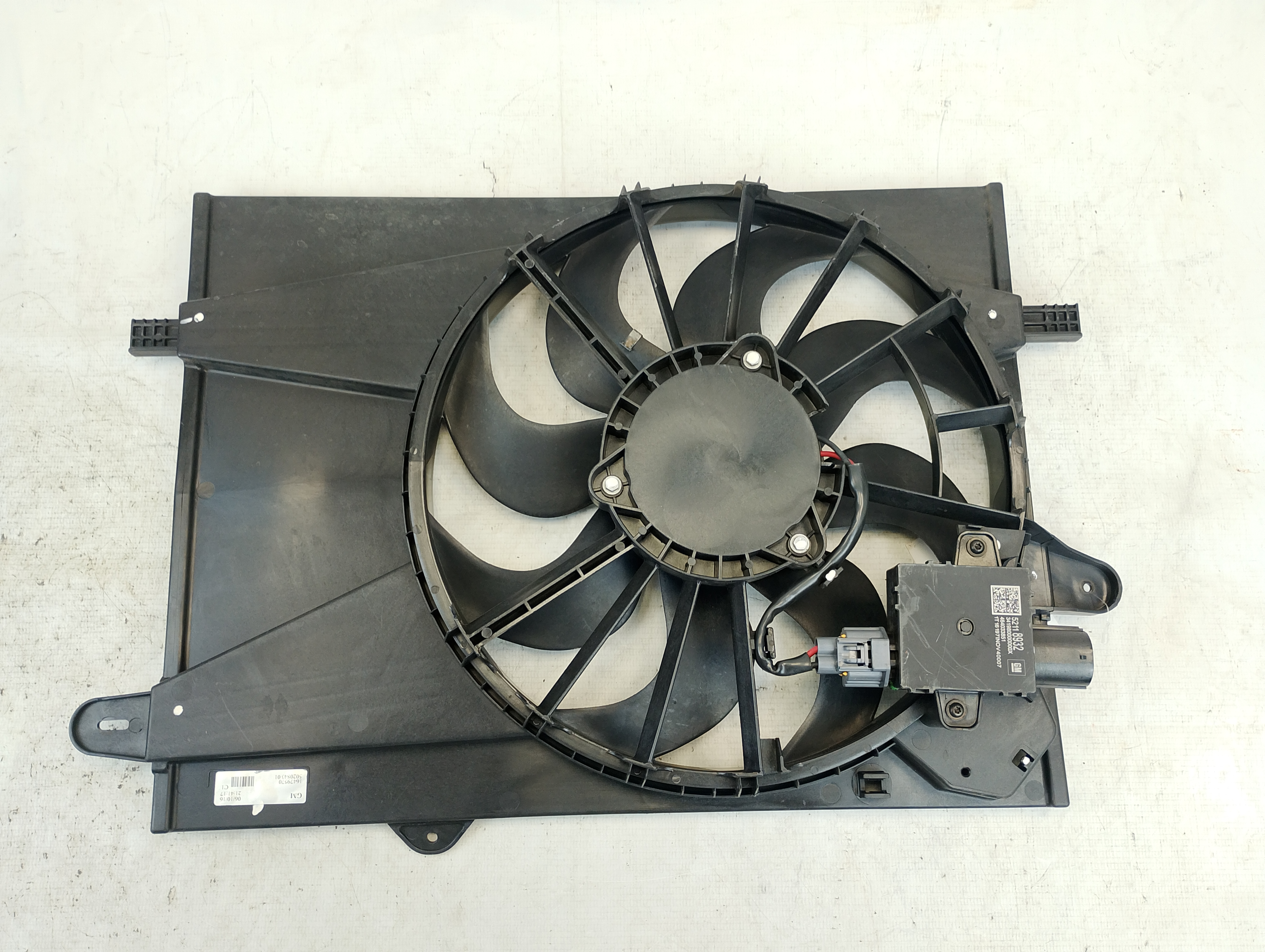 Ventilador motor - 52096863 - Onix/Joy Ger.1, Prisma/Joy Plus, Onix A Hatch
