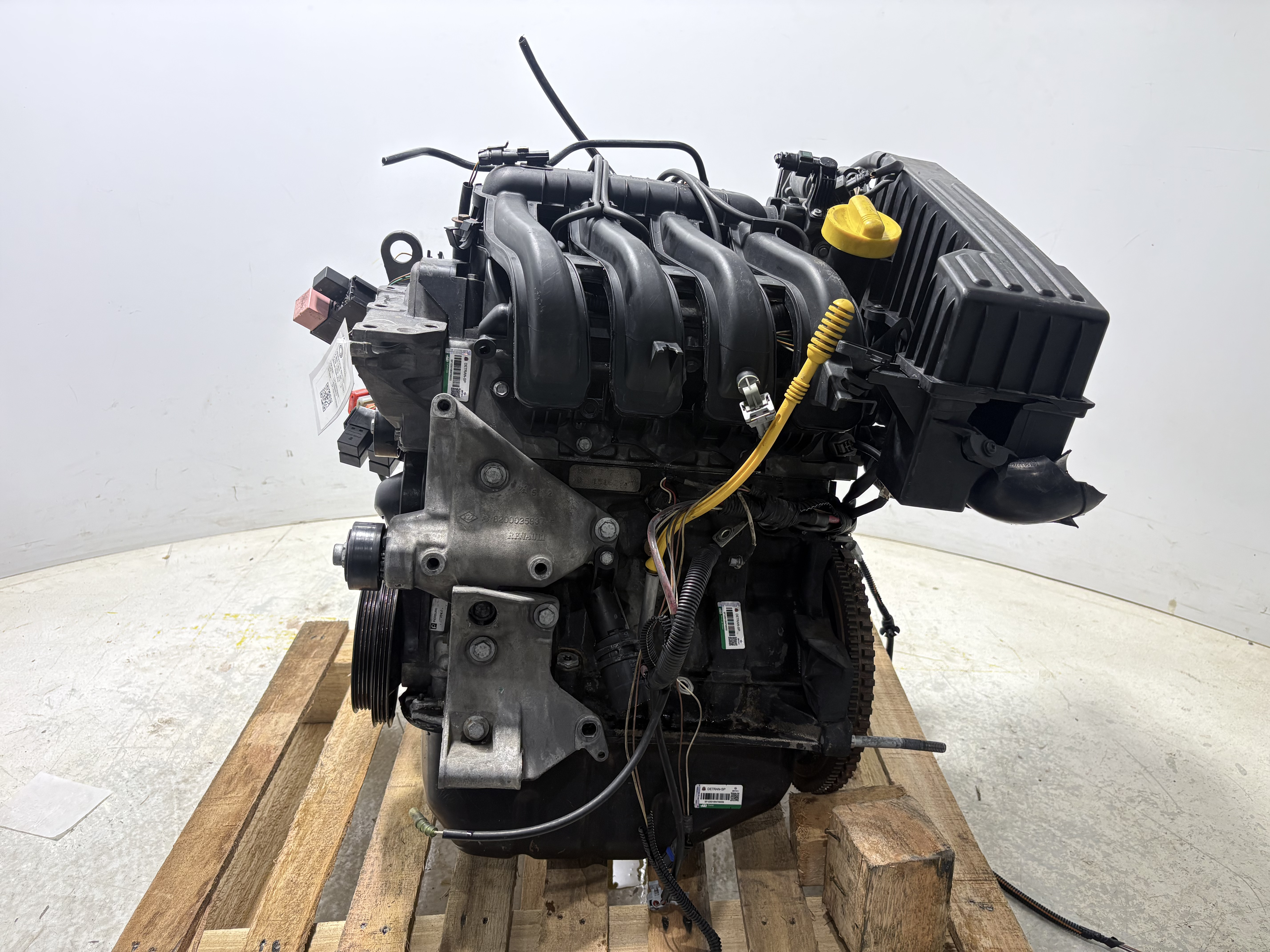 MOTOR COMPLETO RENAULT SANDERO EXPRESSION HI-POWER 2016 - 100018560R - 