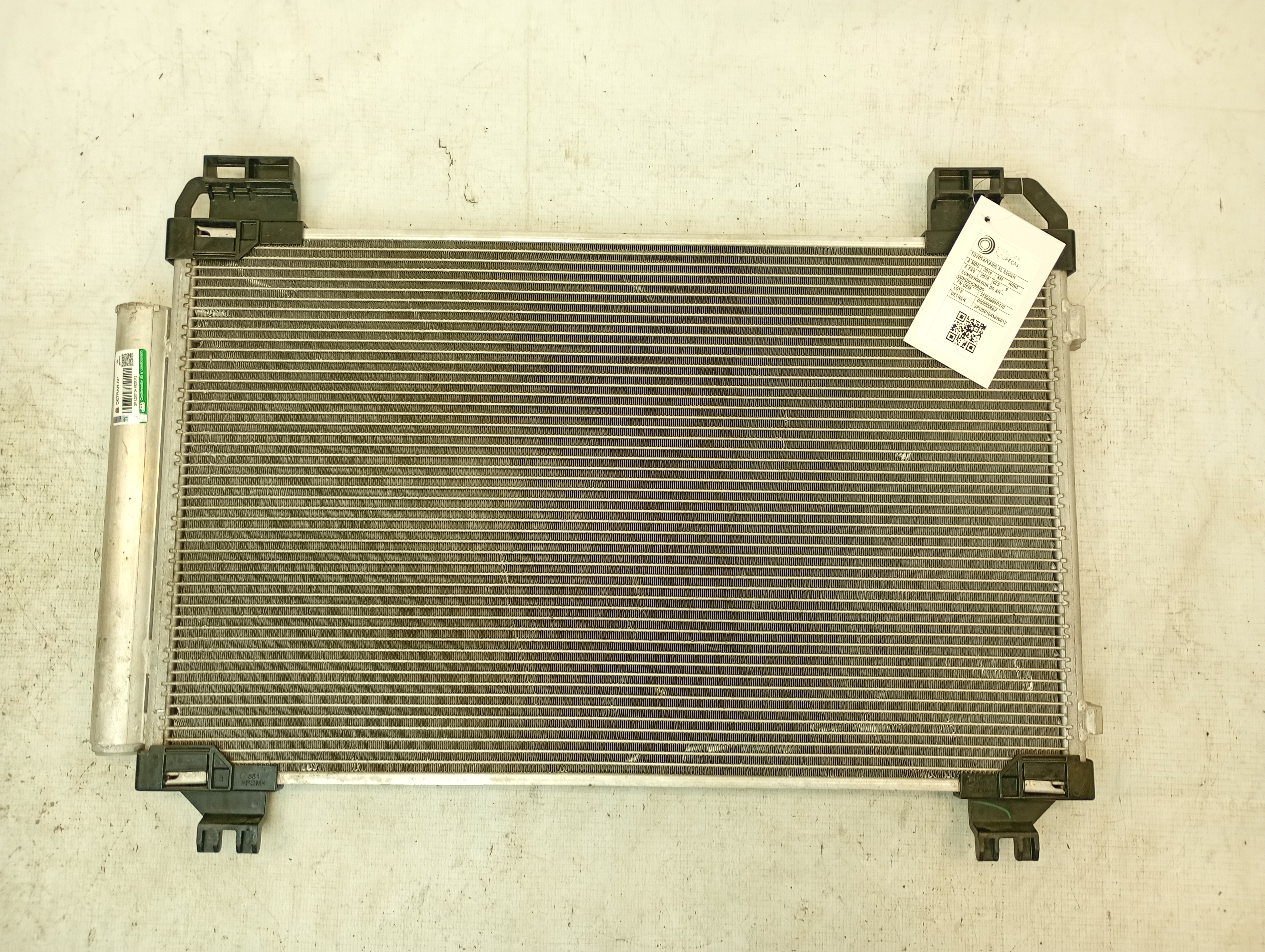 CONDENSADOR AR-CONDICIONADO TOYOTA YARIS XS 1.5 FLEX 2023 - 884600D470 - 